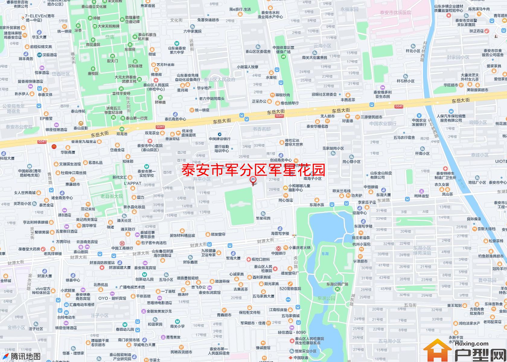 军分区军星花园小区 - 户型网
