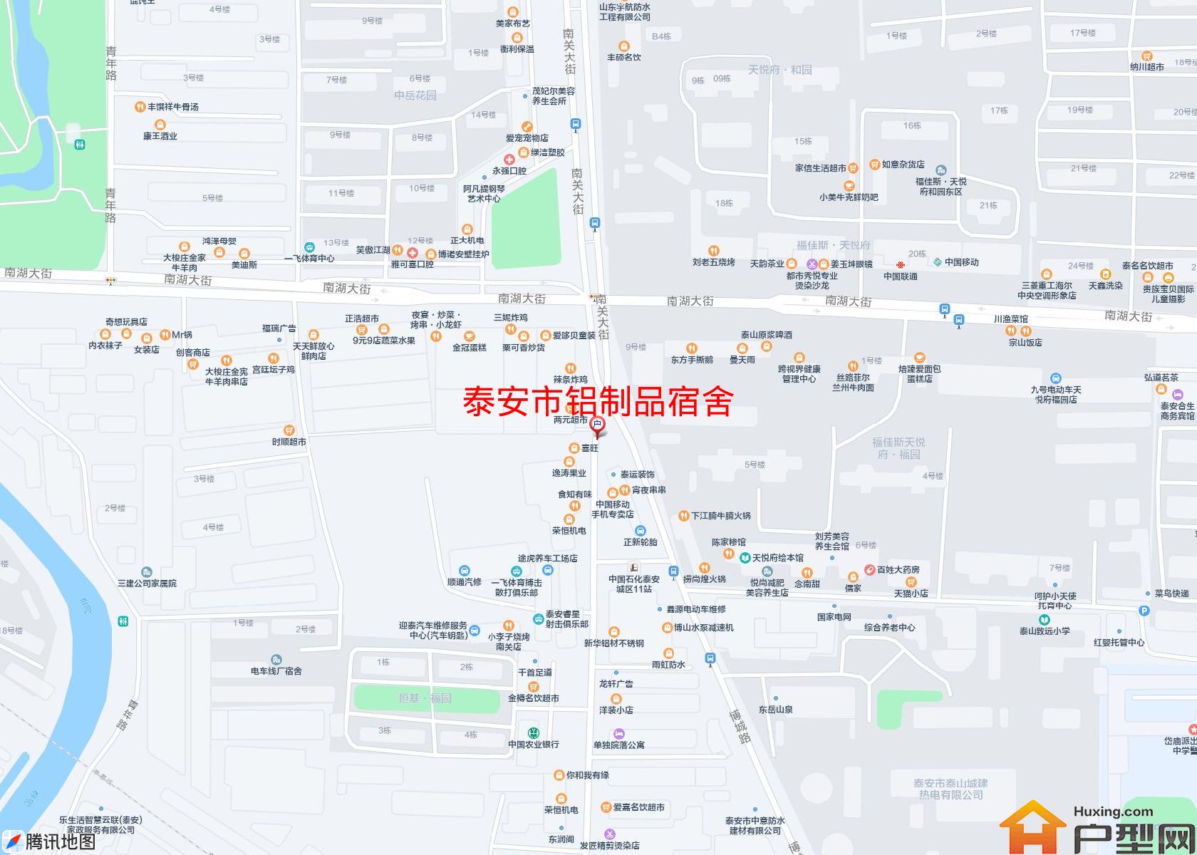 铝制品宿舍小区 - 户型网
