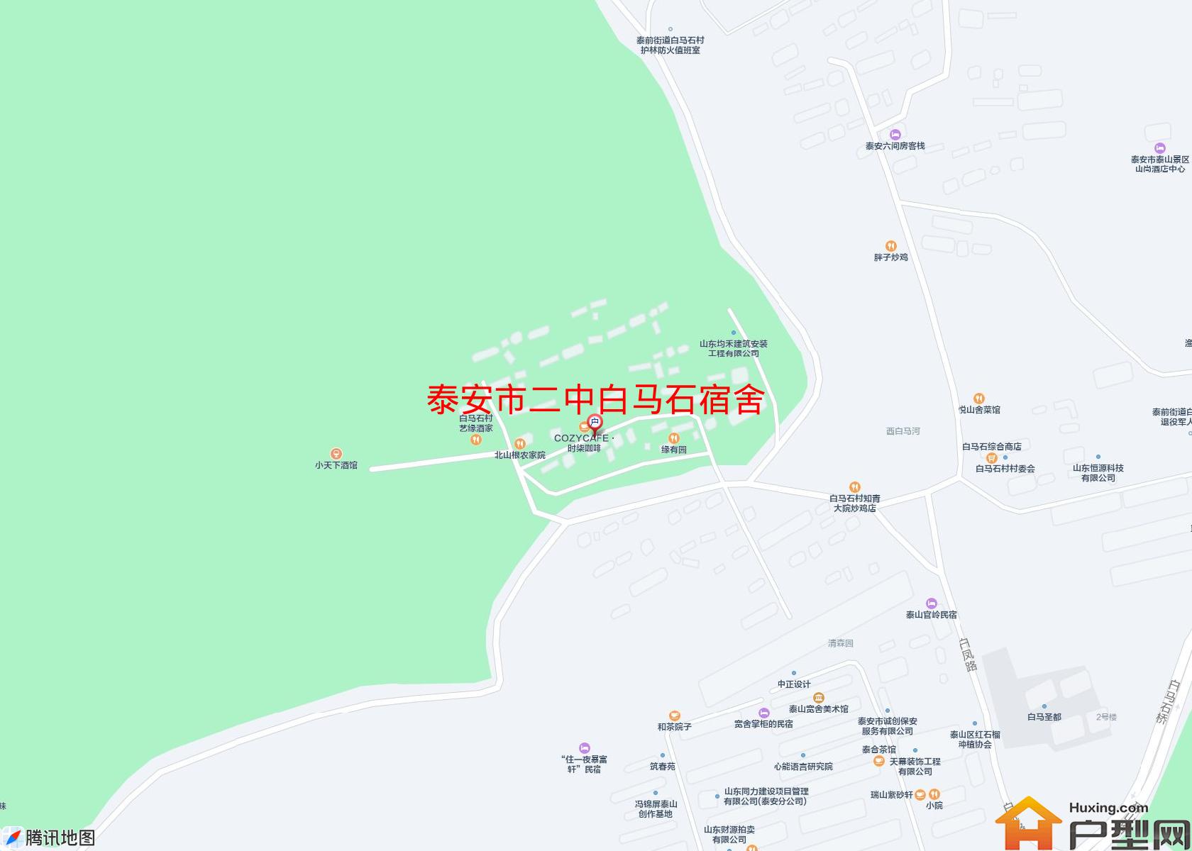 二中白马石宿舍小区 - 户型网