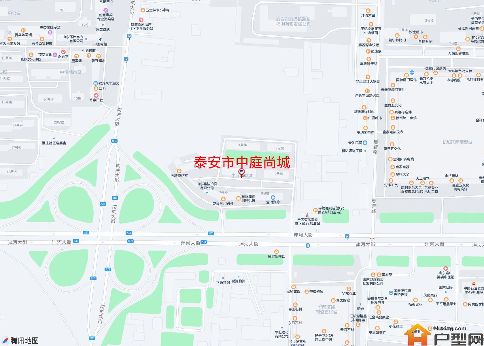 中庭尚城小区 - 户型网