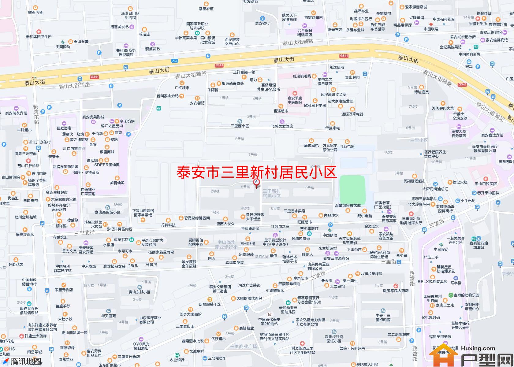 三里新村居民小区小区 - 户型网