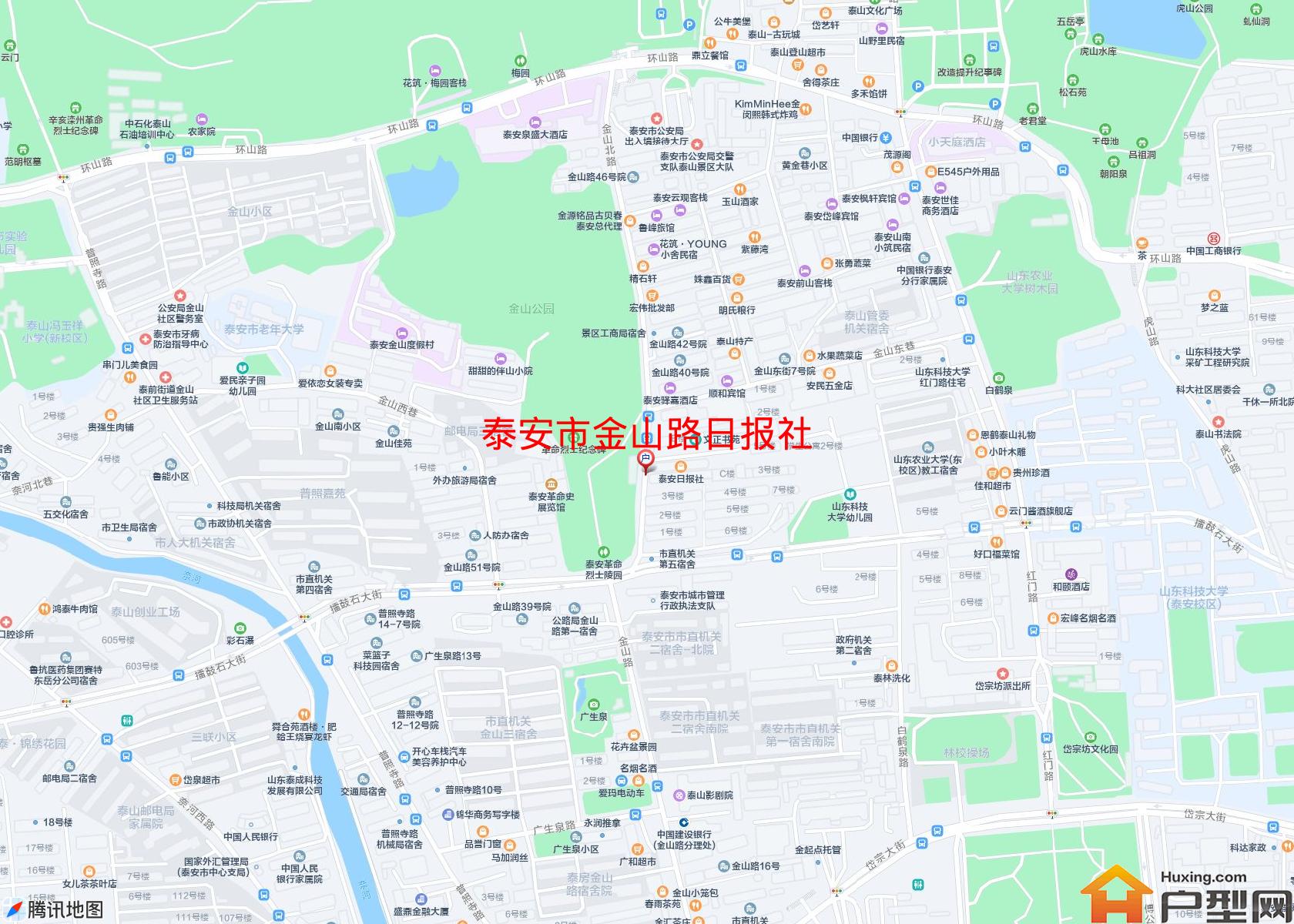 金山路日报社小区 - 户型网