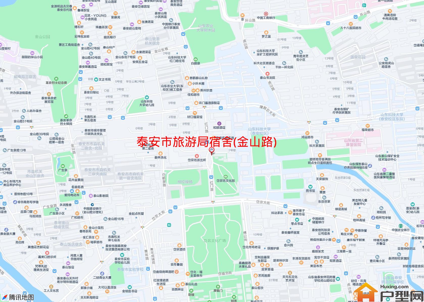 旅游局宿舍(金山路)小区 - 户型网