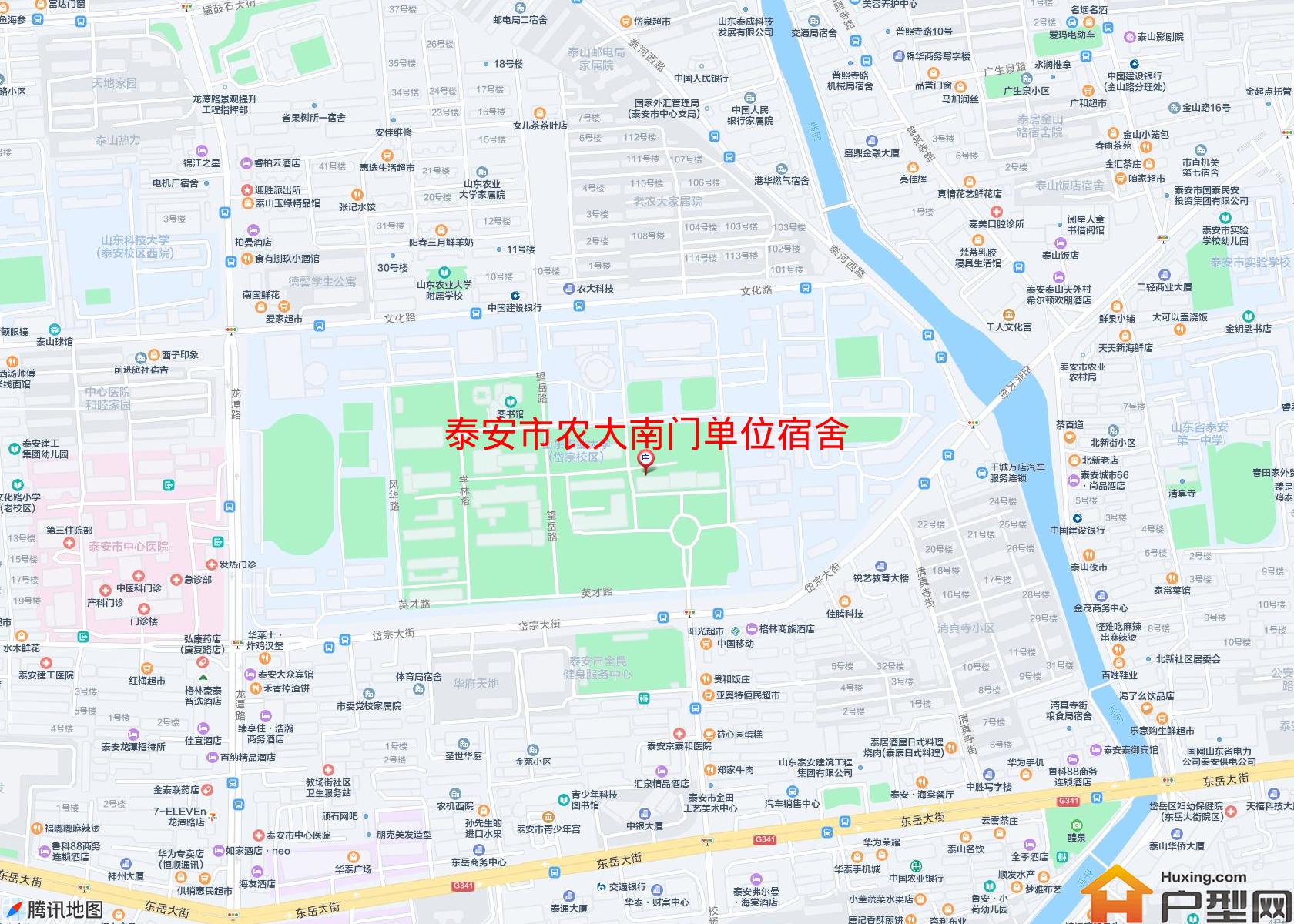 农大南门单位宿舍小区 - 户型网