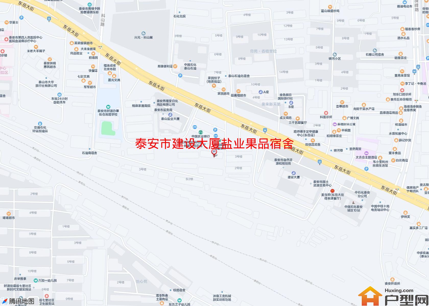 建设大厦盐业果品宿舍小区 - 户型网