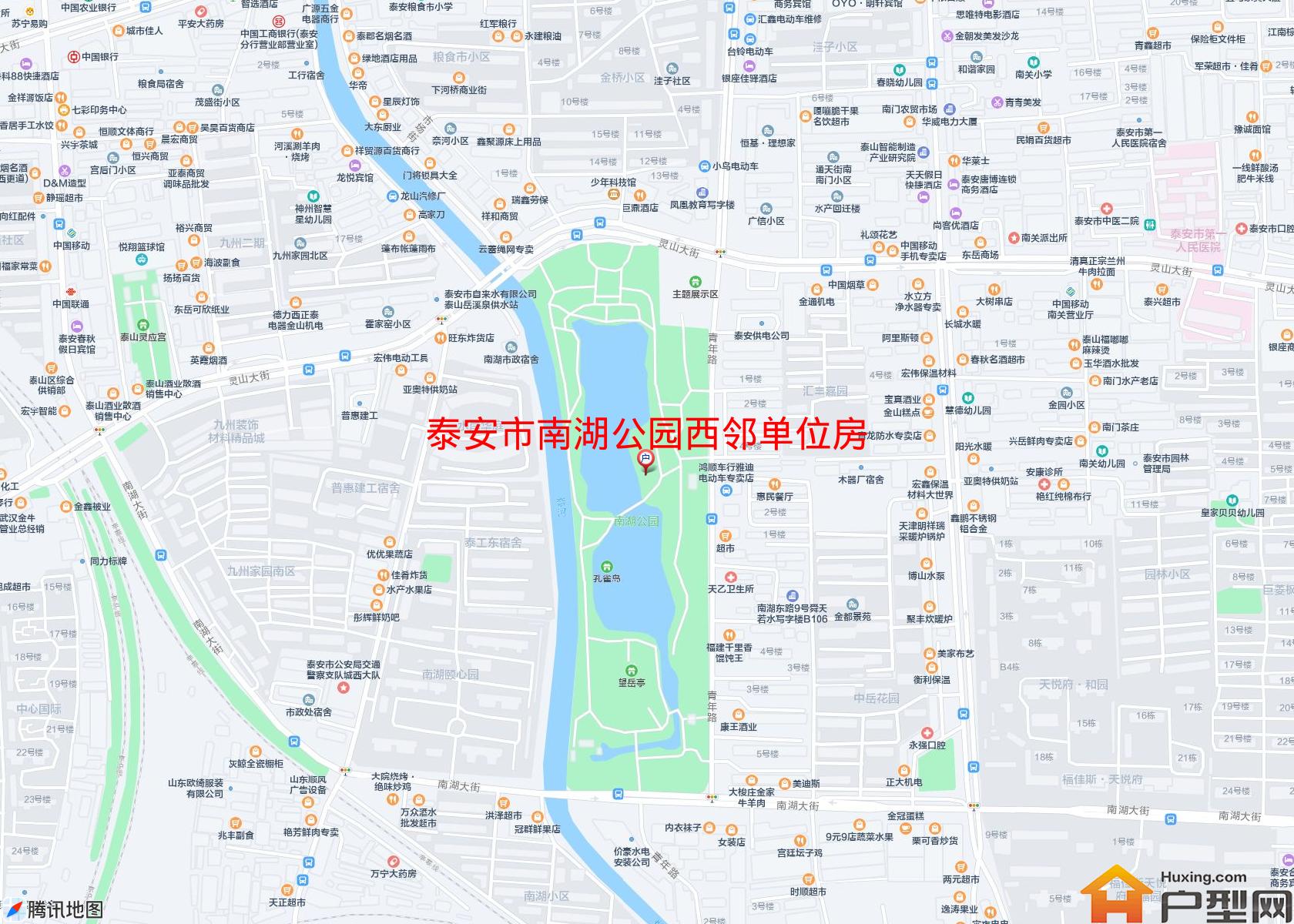 南湖公园西邻单位房小区 - 户型网