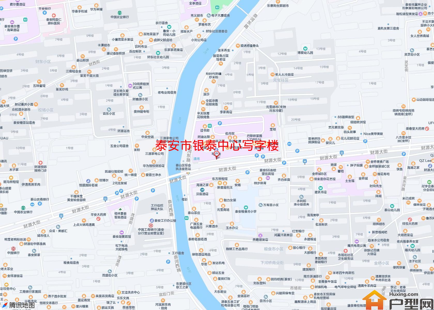 银泰中心写字楼小区 - 户型网