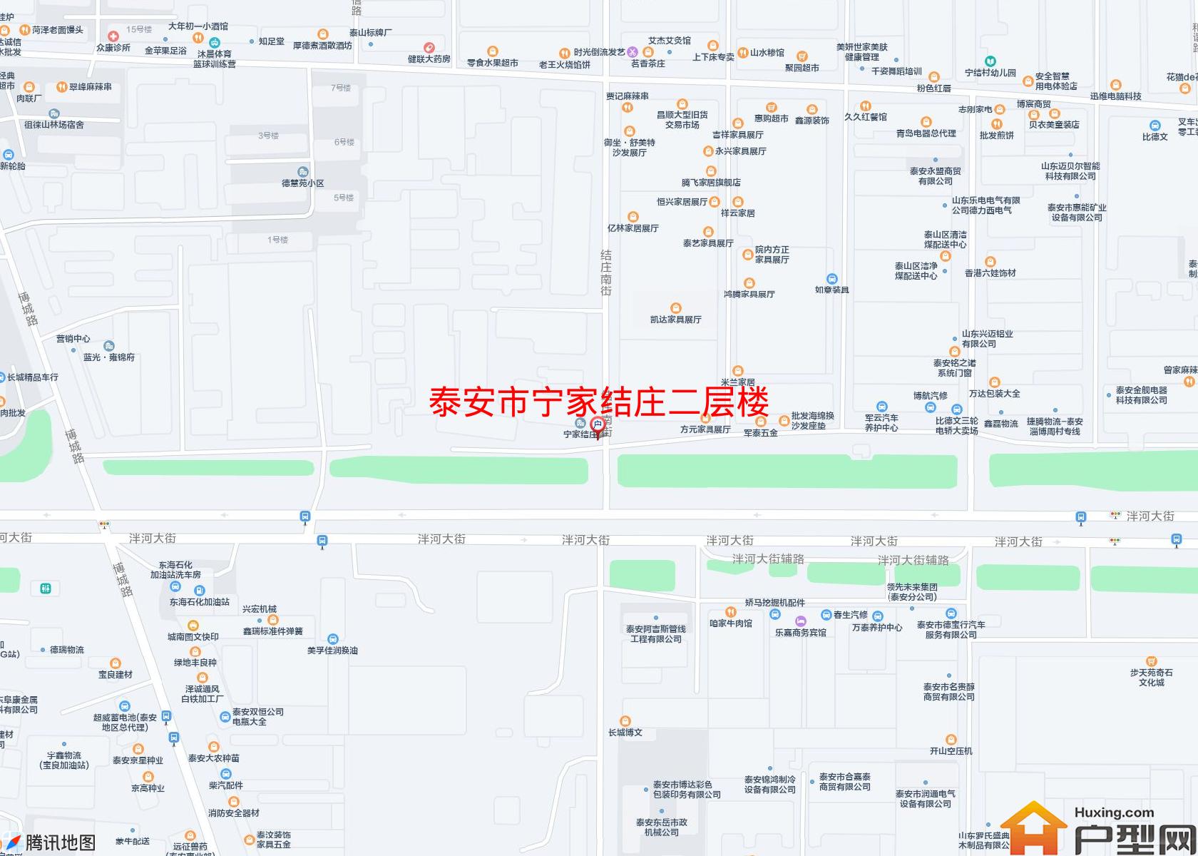 宁家结庄二层楼小区 - 户型网
