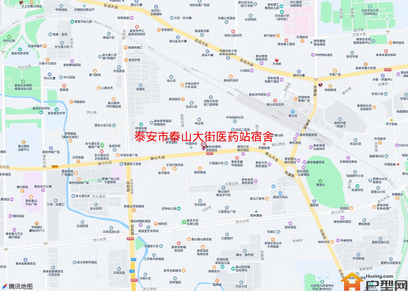 泰山大街医药站宿舍小区 - 户型网