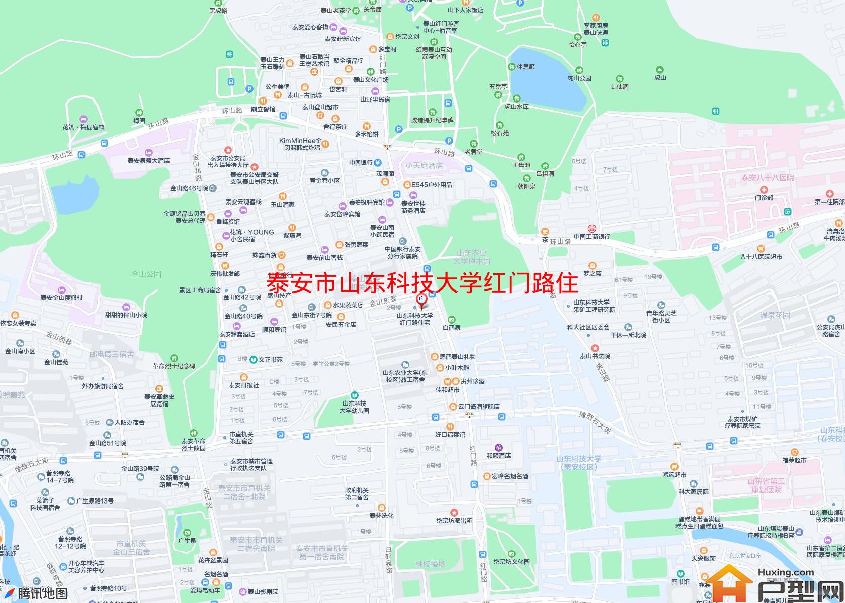 山东科技大学红门路住宅区小区 - 户型网