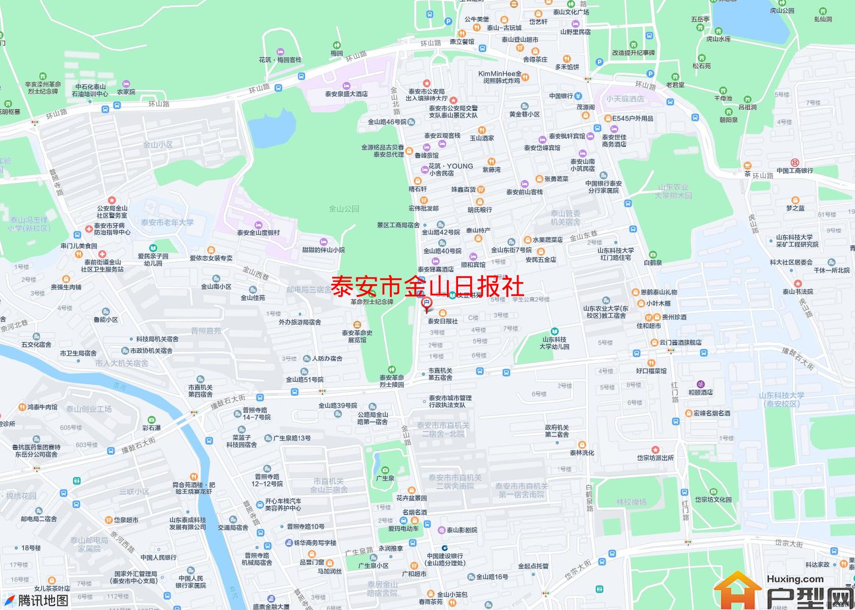 金山日报社小区 - 户型网