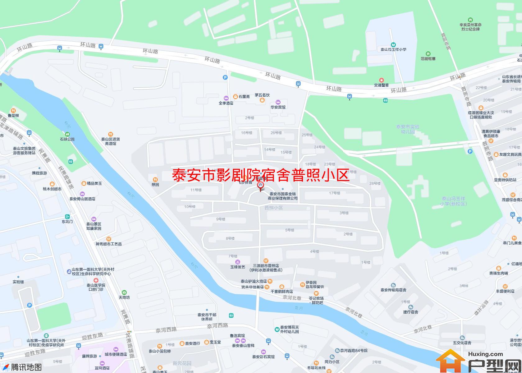 影剧院宿舍普照小区小区 - 户型网