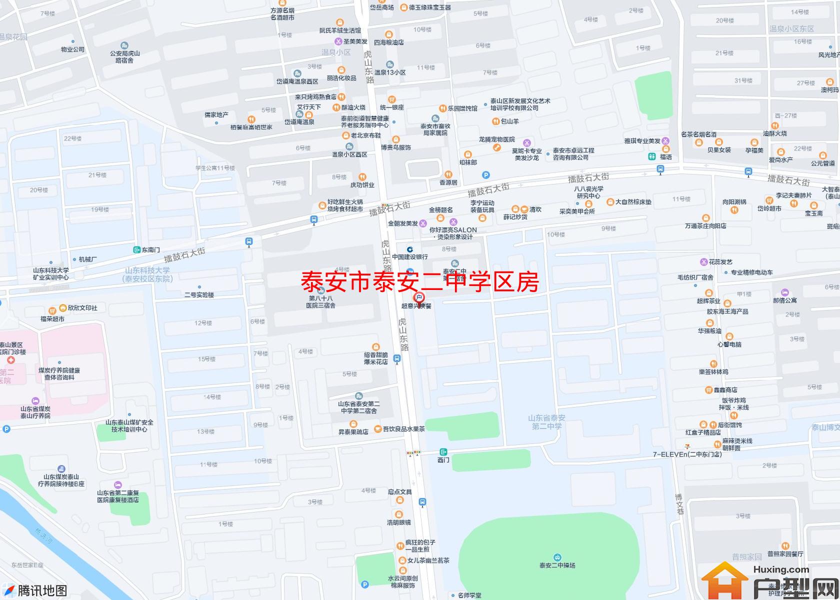 泰安二中学区房小区 - 户型网