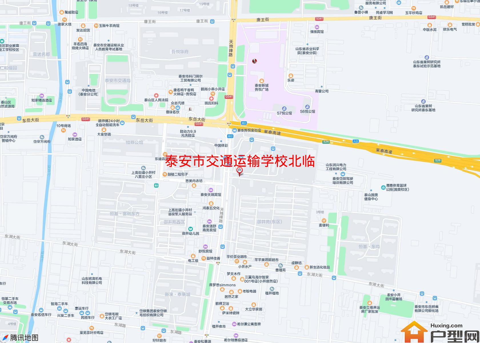 交通运输学校北临小区 - 户型网
