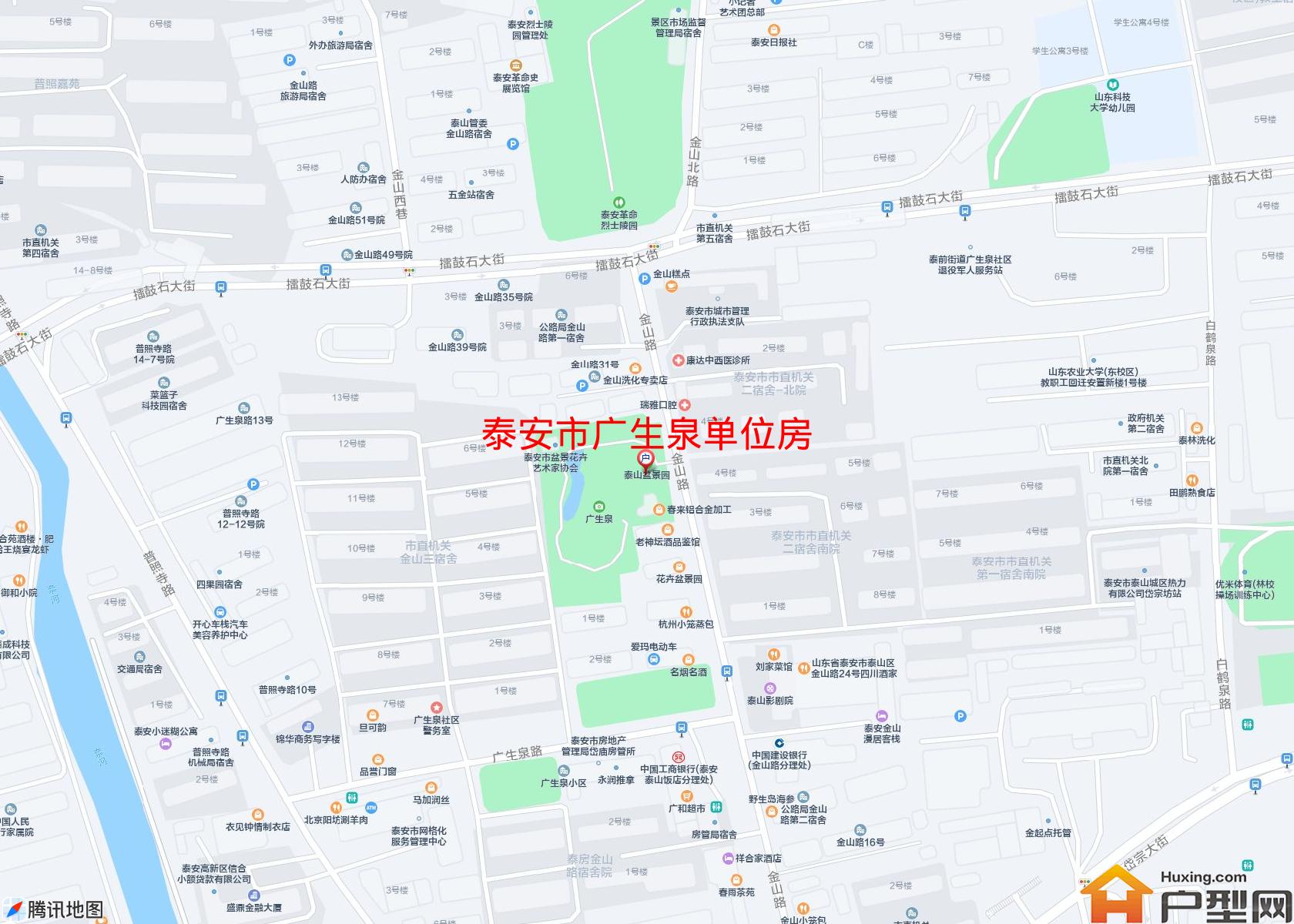 广生泉单位房小区 - 户型网