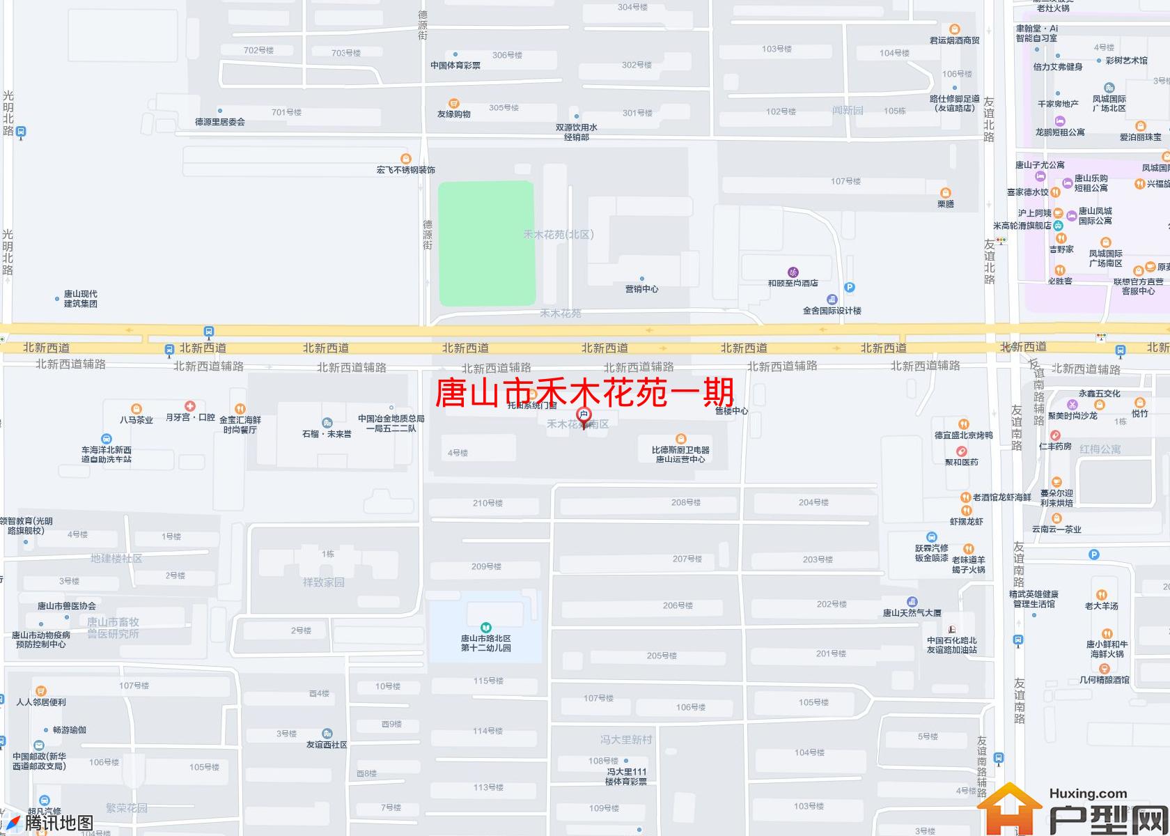 禾木花苑一期小区 - 户型网