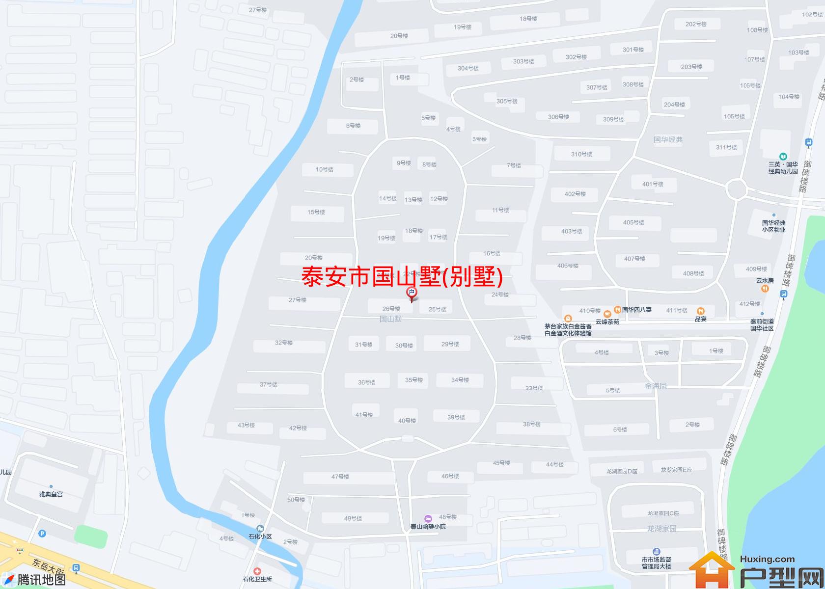 国山墅(别墅)小区 - 户型网