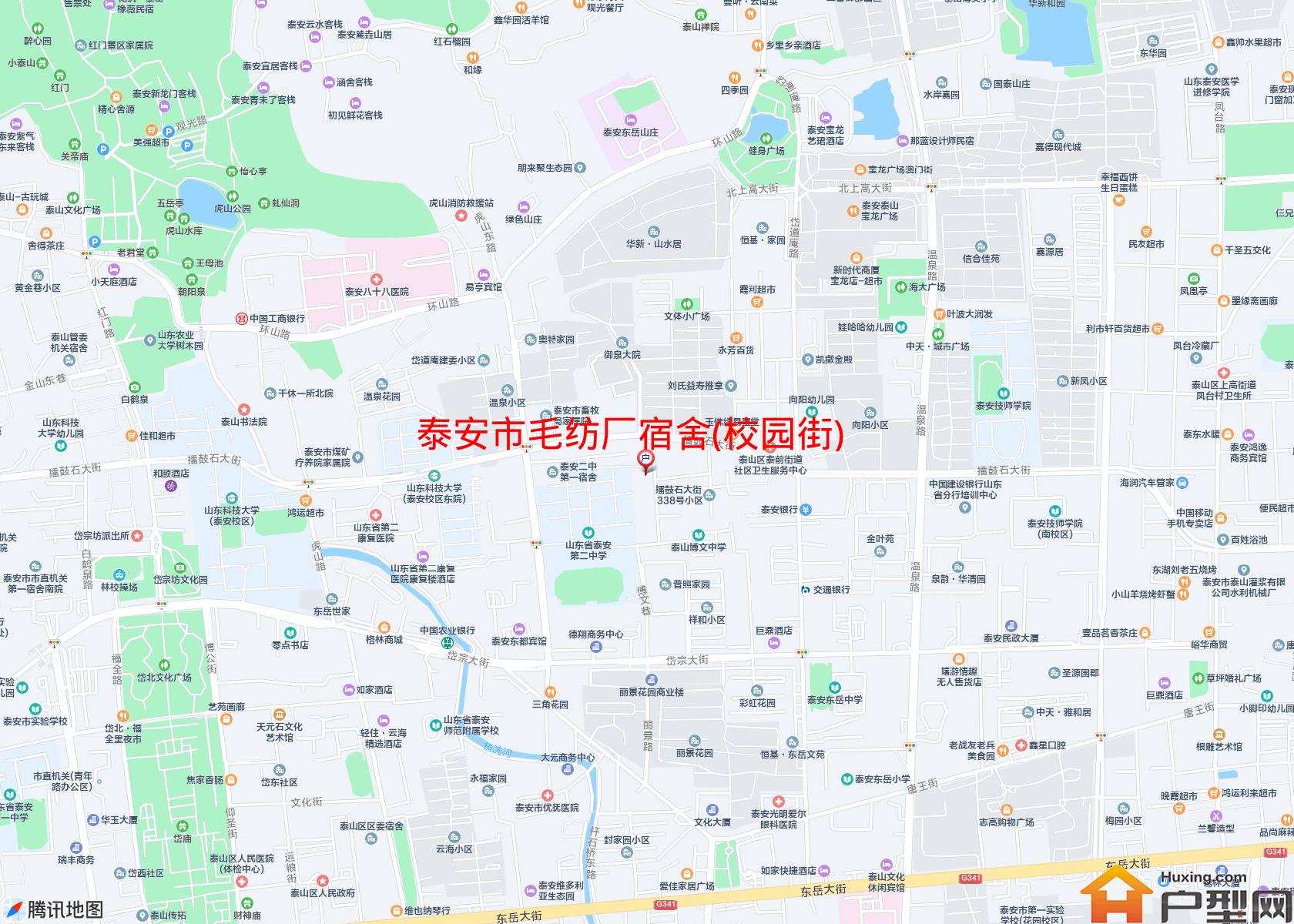 毛纺厂宿舍(校园街)小区 - 户型网