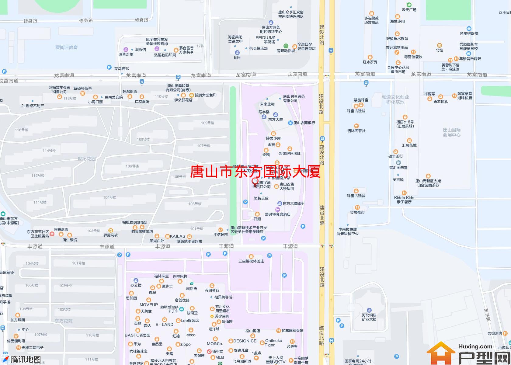 东方国际大厦小区 - 户型网