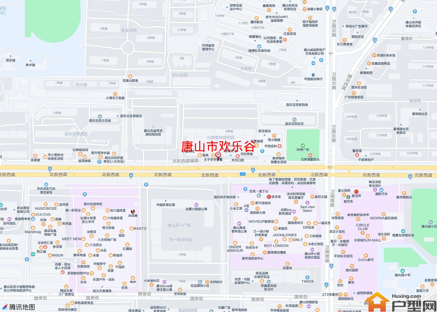 欢乐谷小区 - 户型网