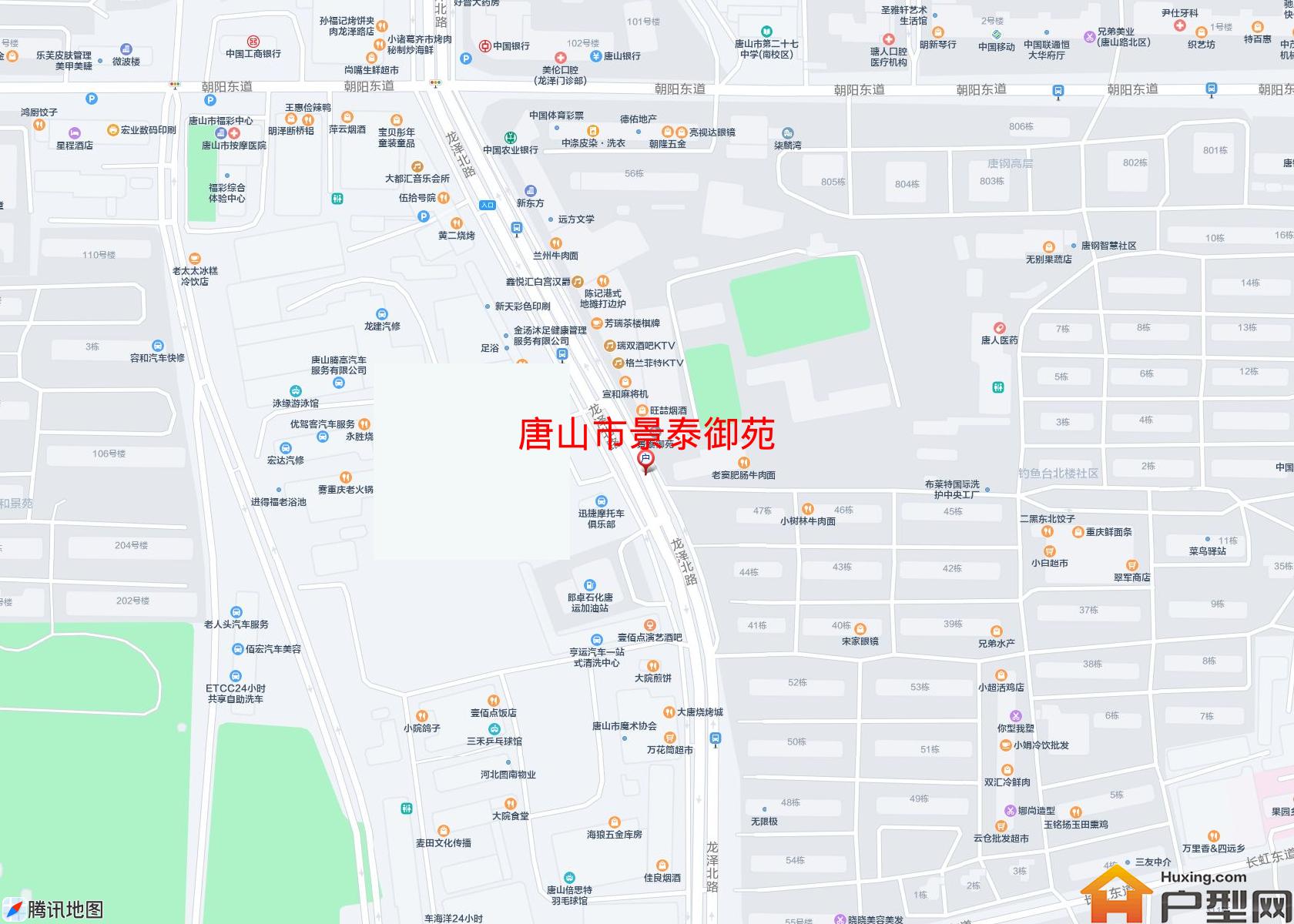 景泰御苑小区 - 户型网