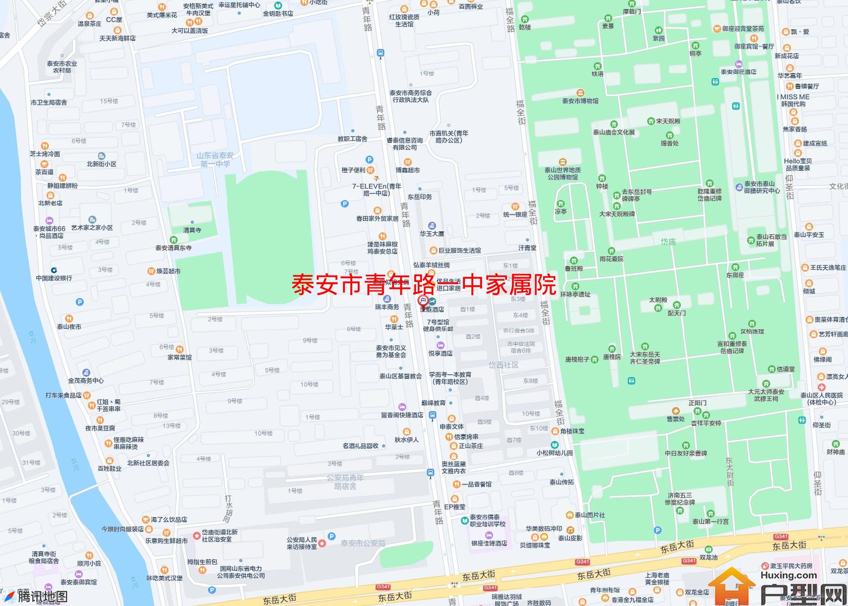 青年路一中家属院小区 - 户型网