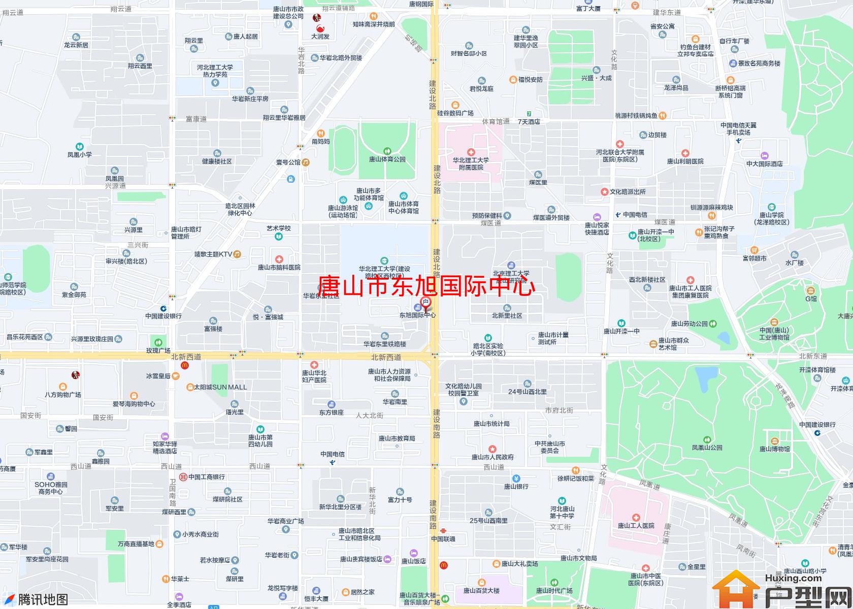 东旭国际中心小区 - 户型网