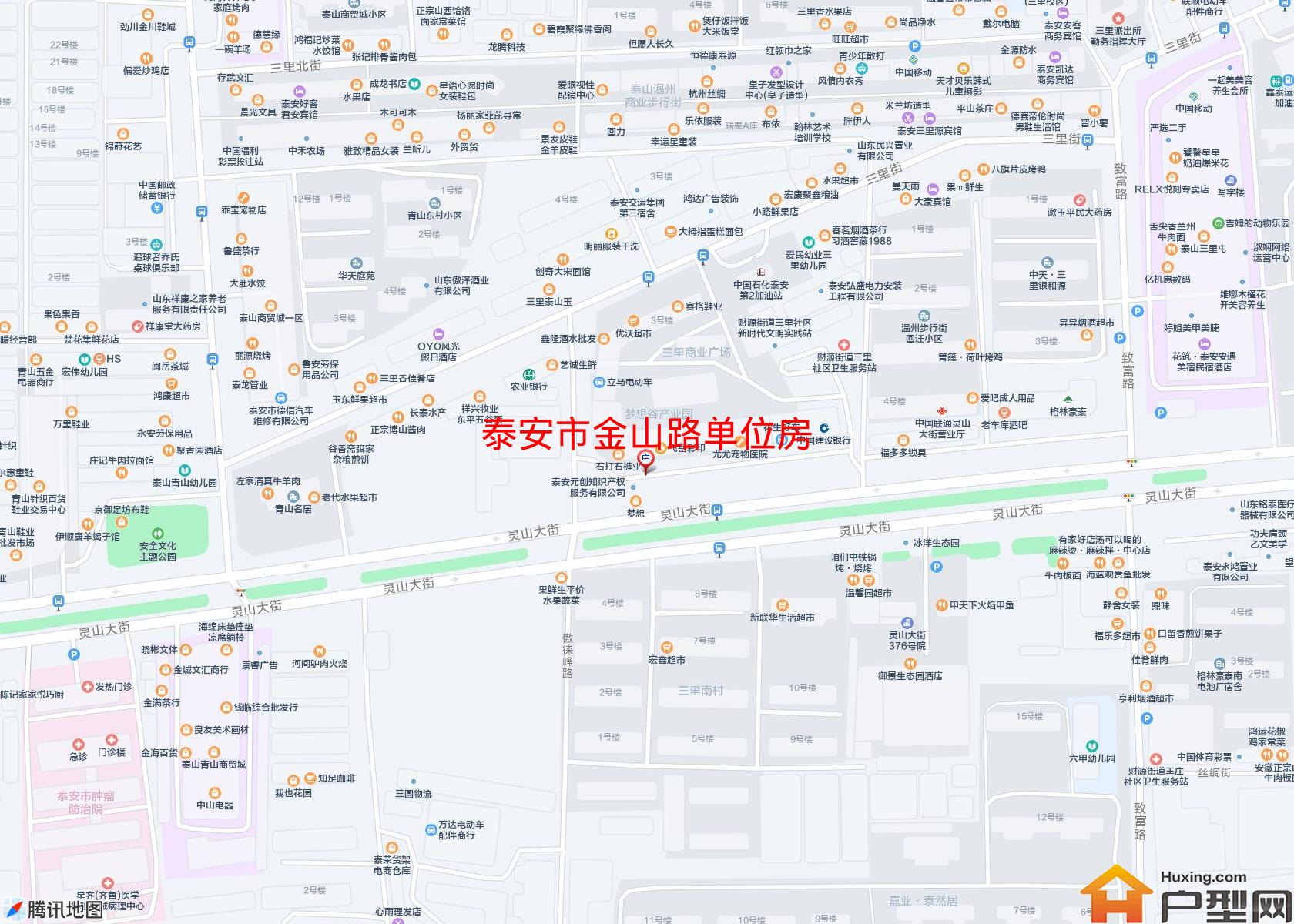金山路单位房小区 - 户型网