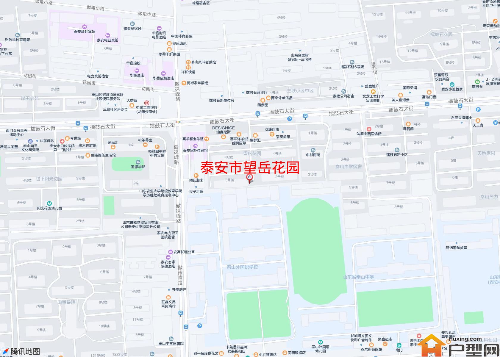 望岳花园小区 - 户型网