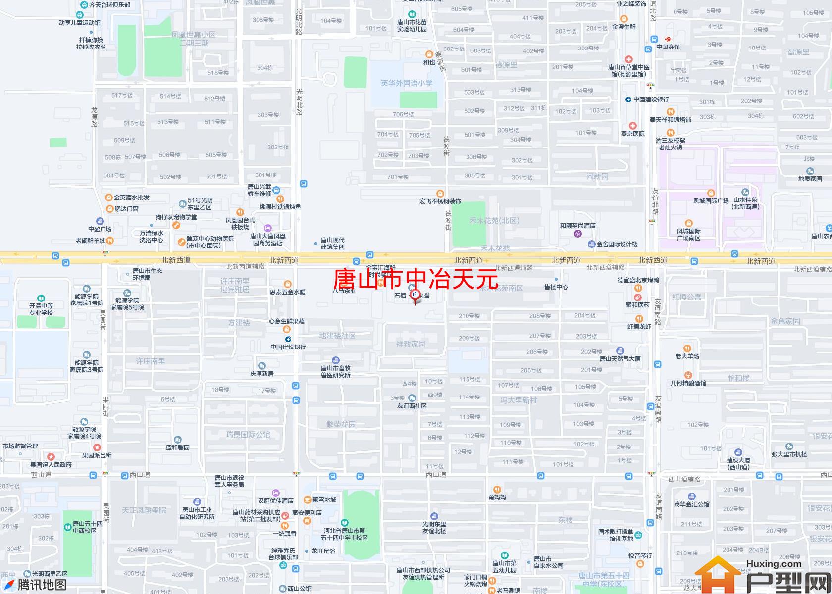 中冶天元小区 - 户型网