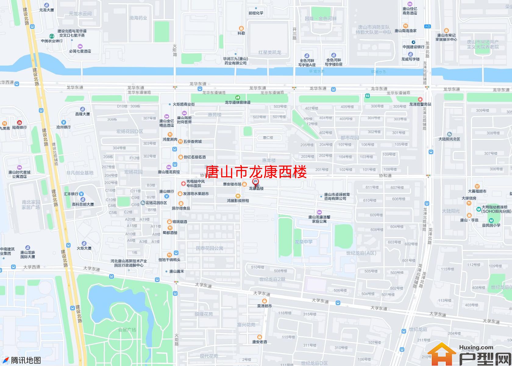 龙康西楼小区 - 户型网