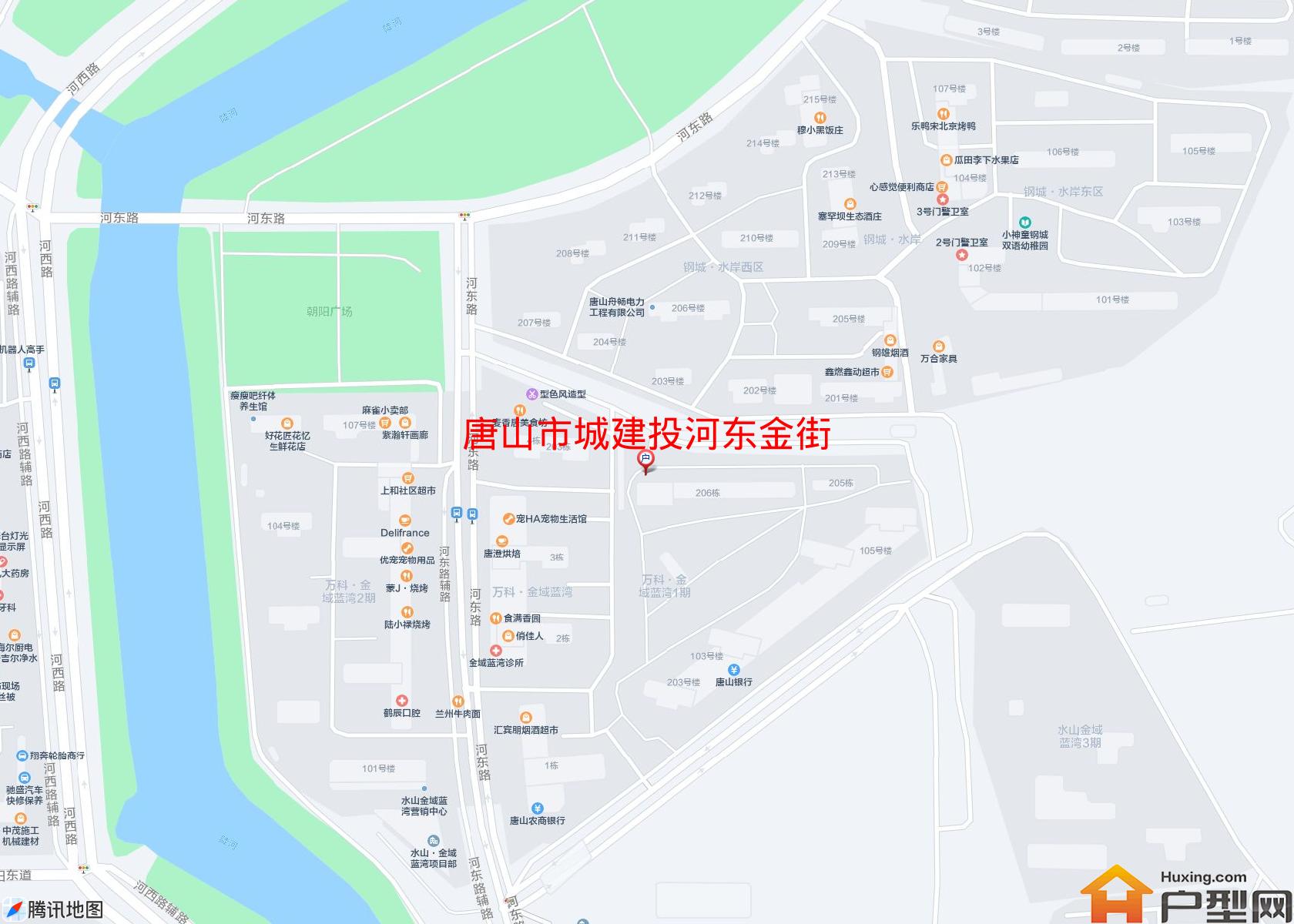 城建投河东金街小区 - 户型网