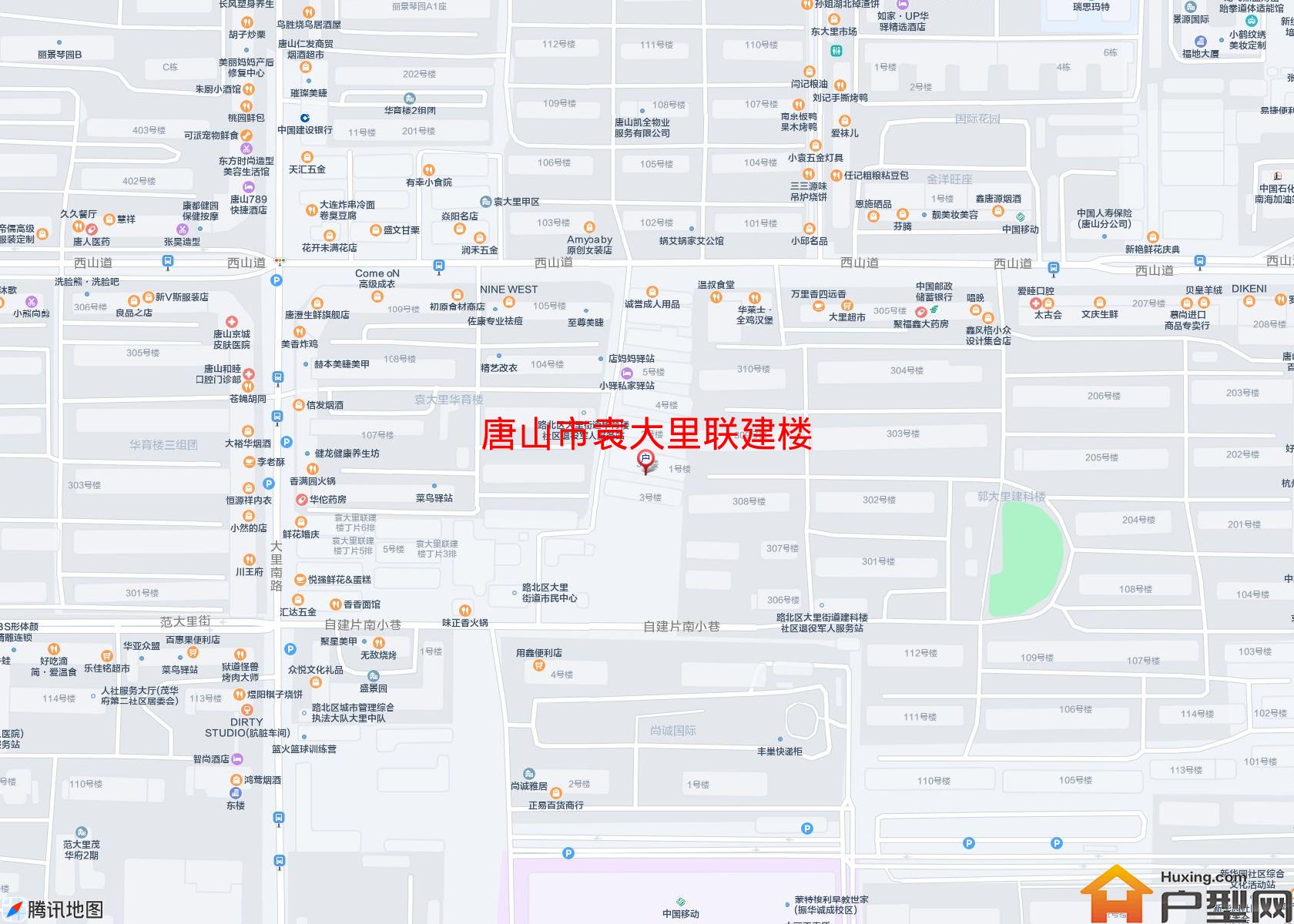 袁大里联建楼小区 - 户型网