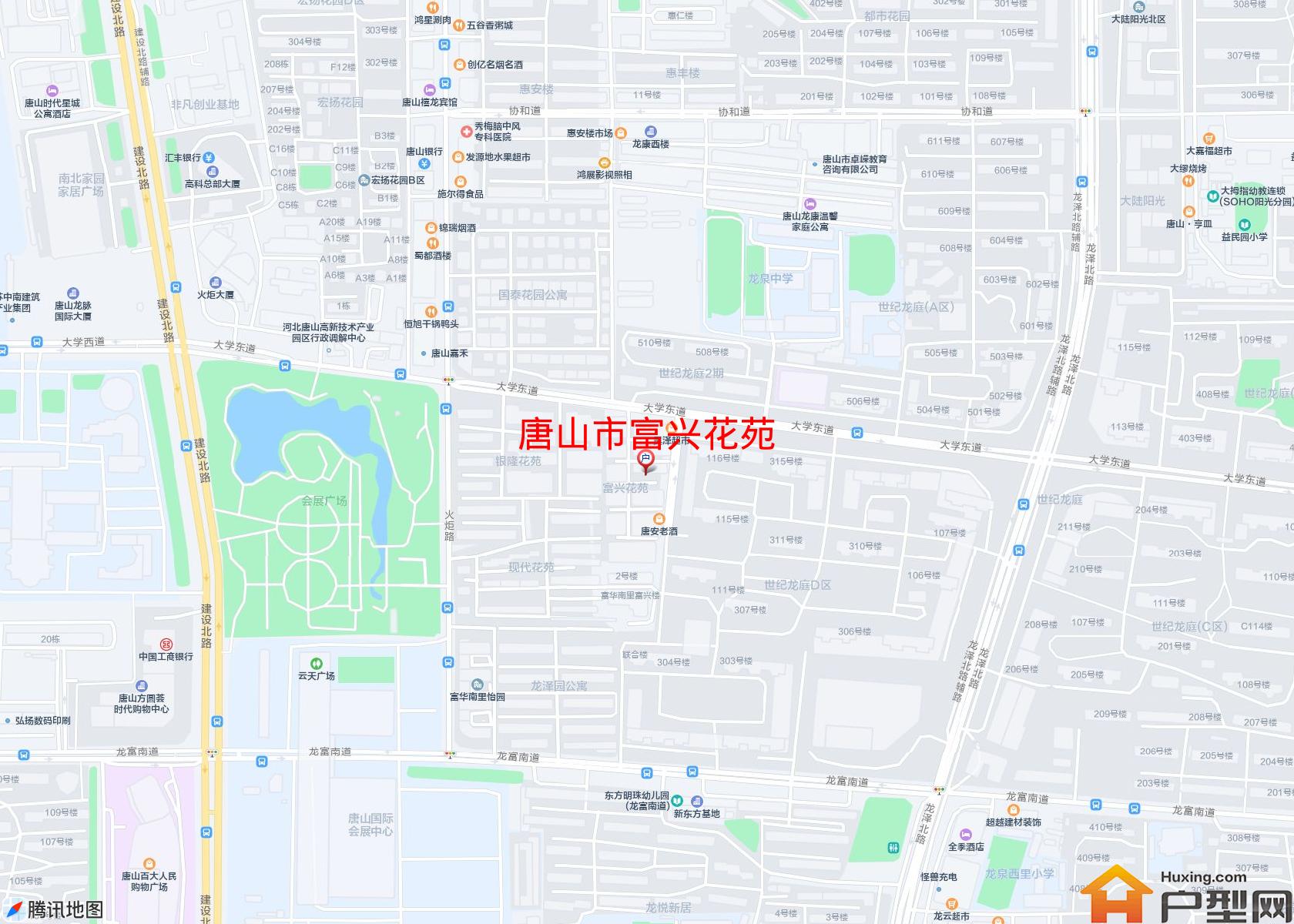 富兴花苑小区 - 户型网