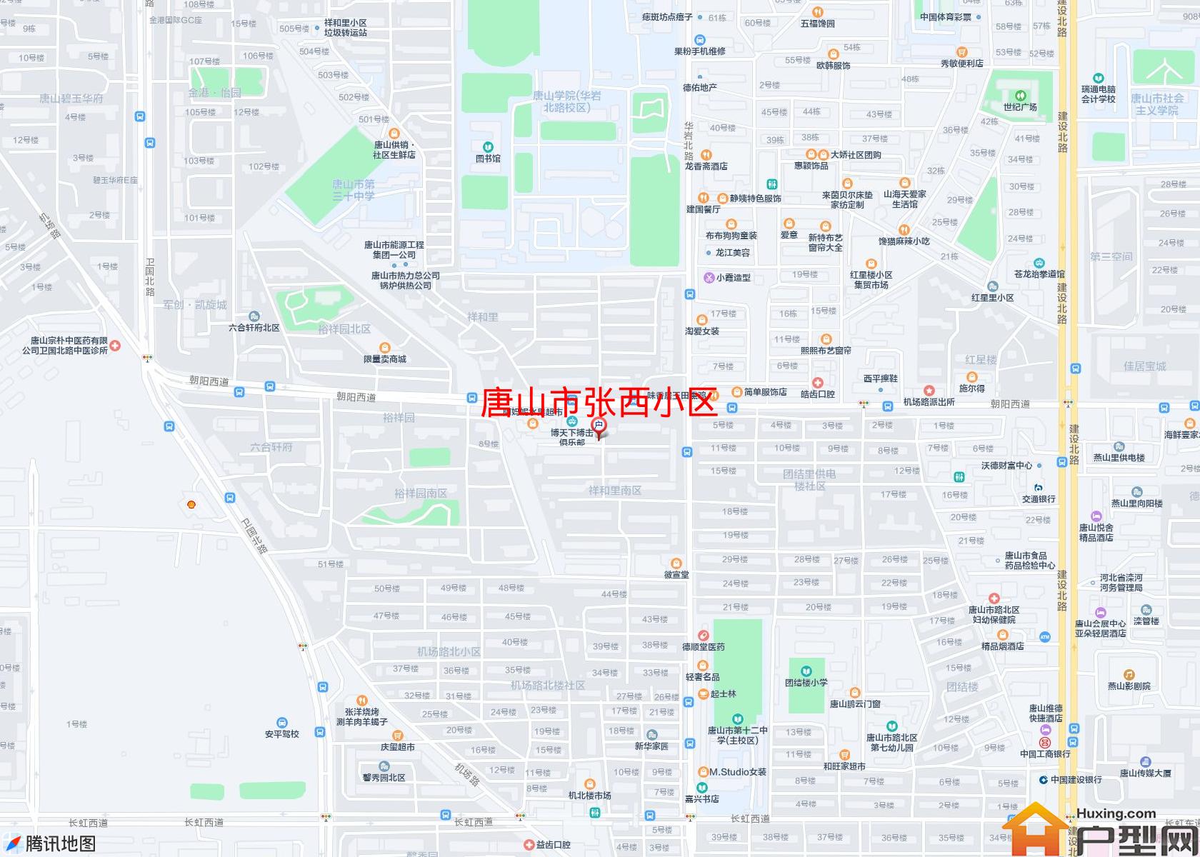 张西小区小区 - 户型网