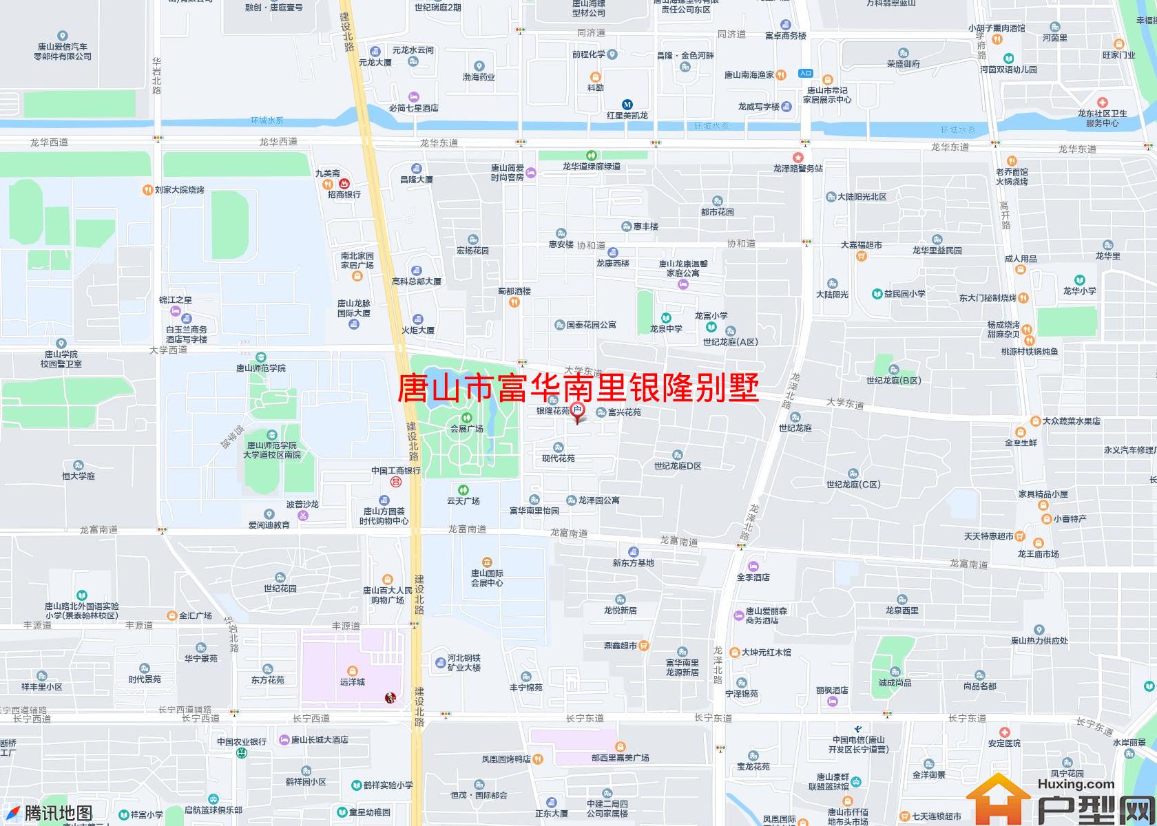 富华南里银隆别墅小区 - 户型网