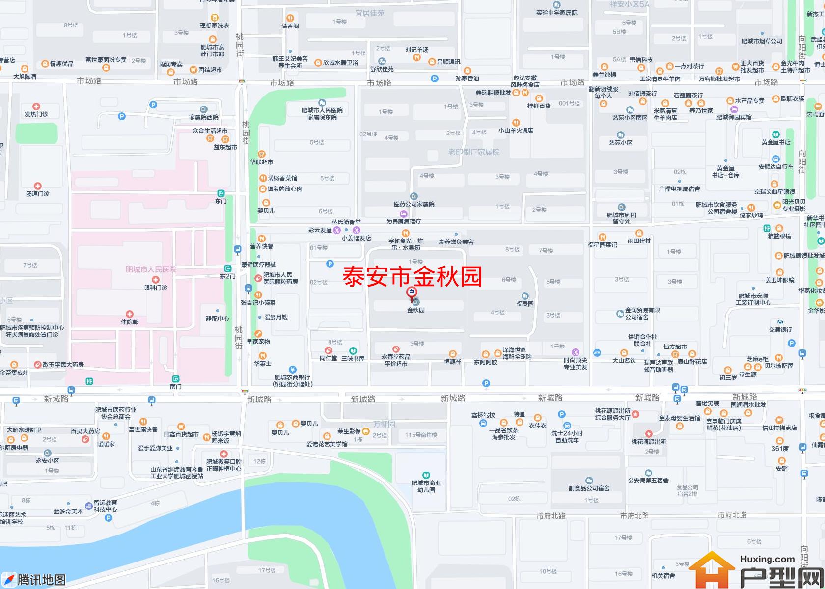 金秋园小区 - 户型网