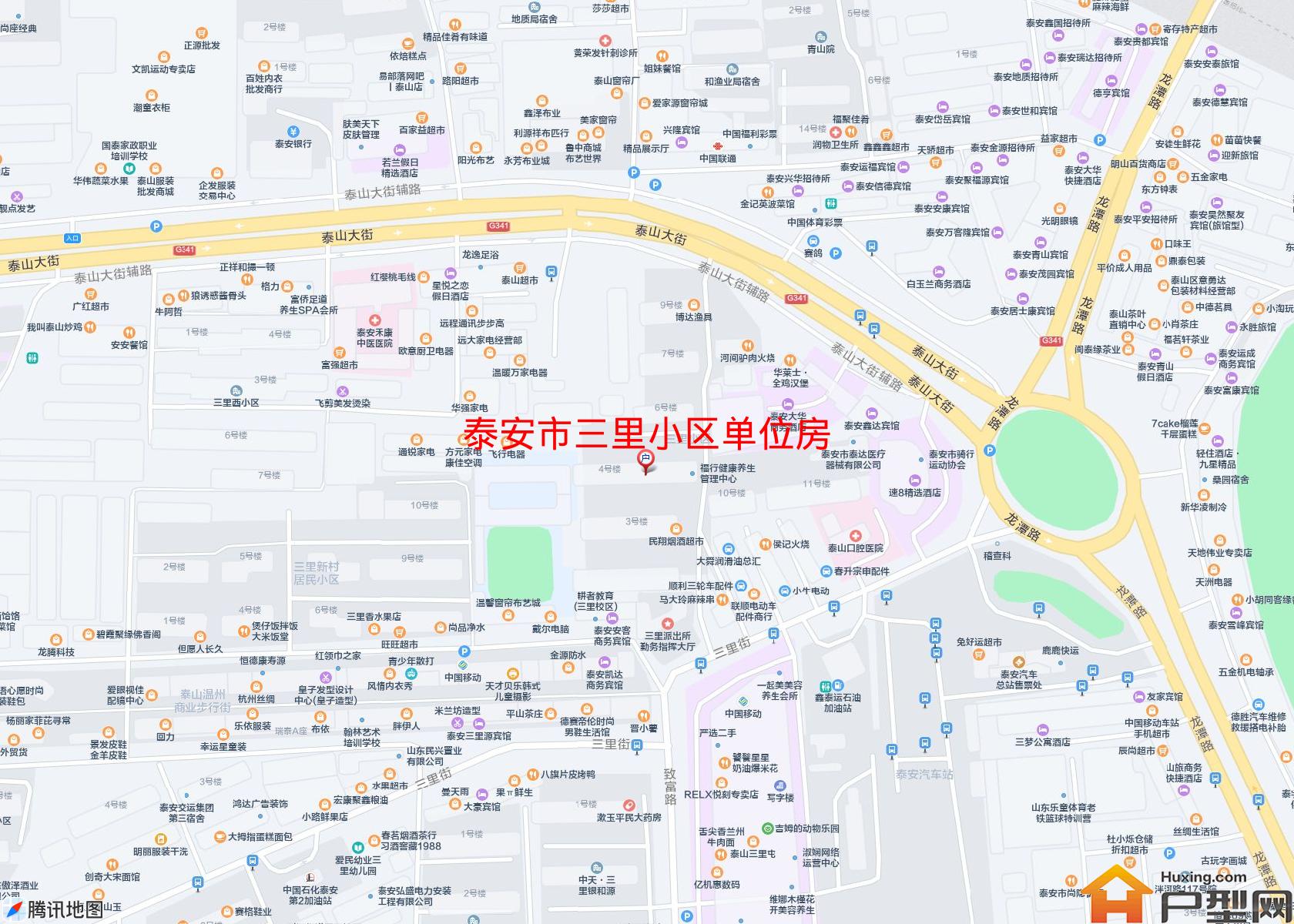 三里小区单位房小区 - 户型网