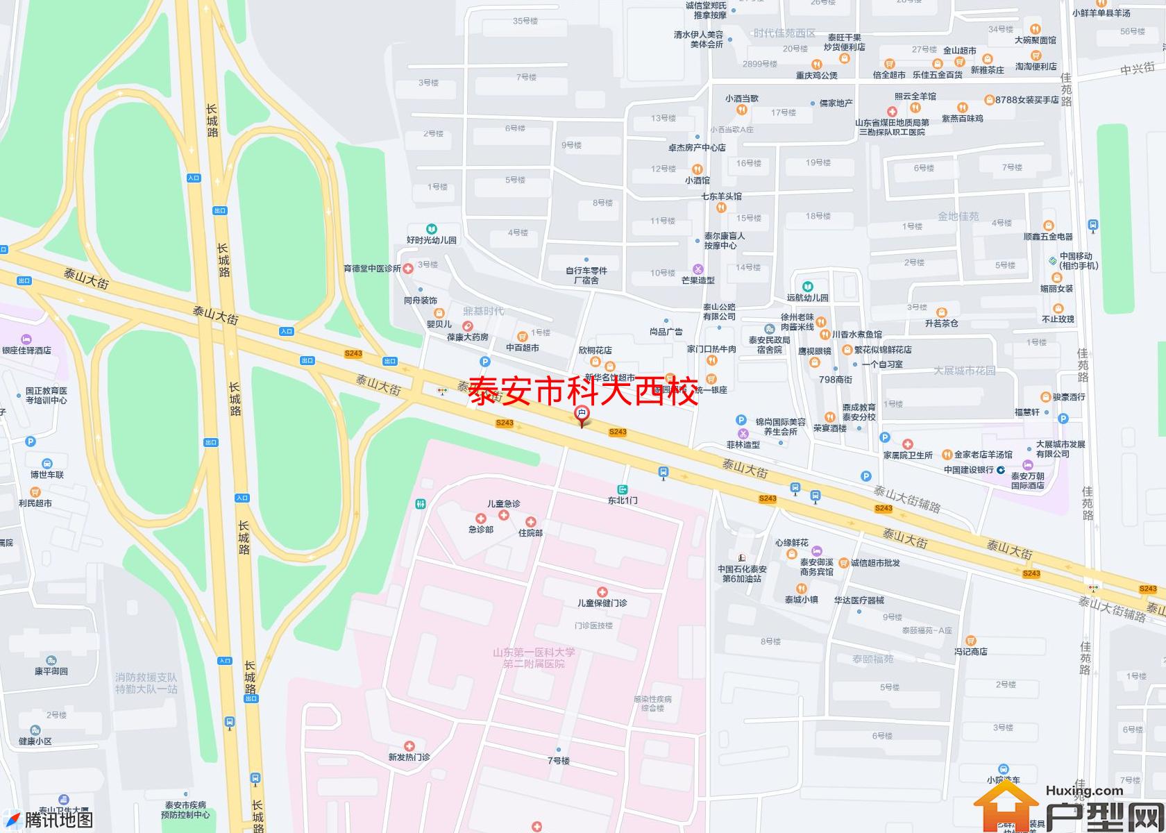 科大西校小区 - 户型网