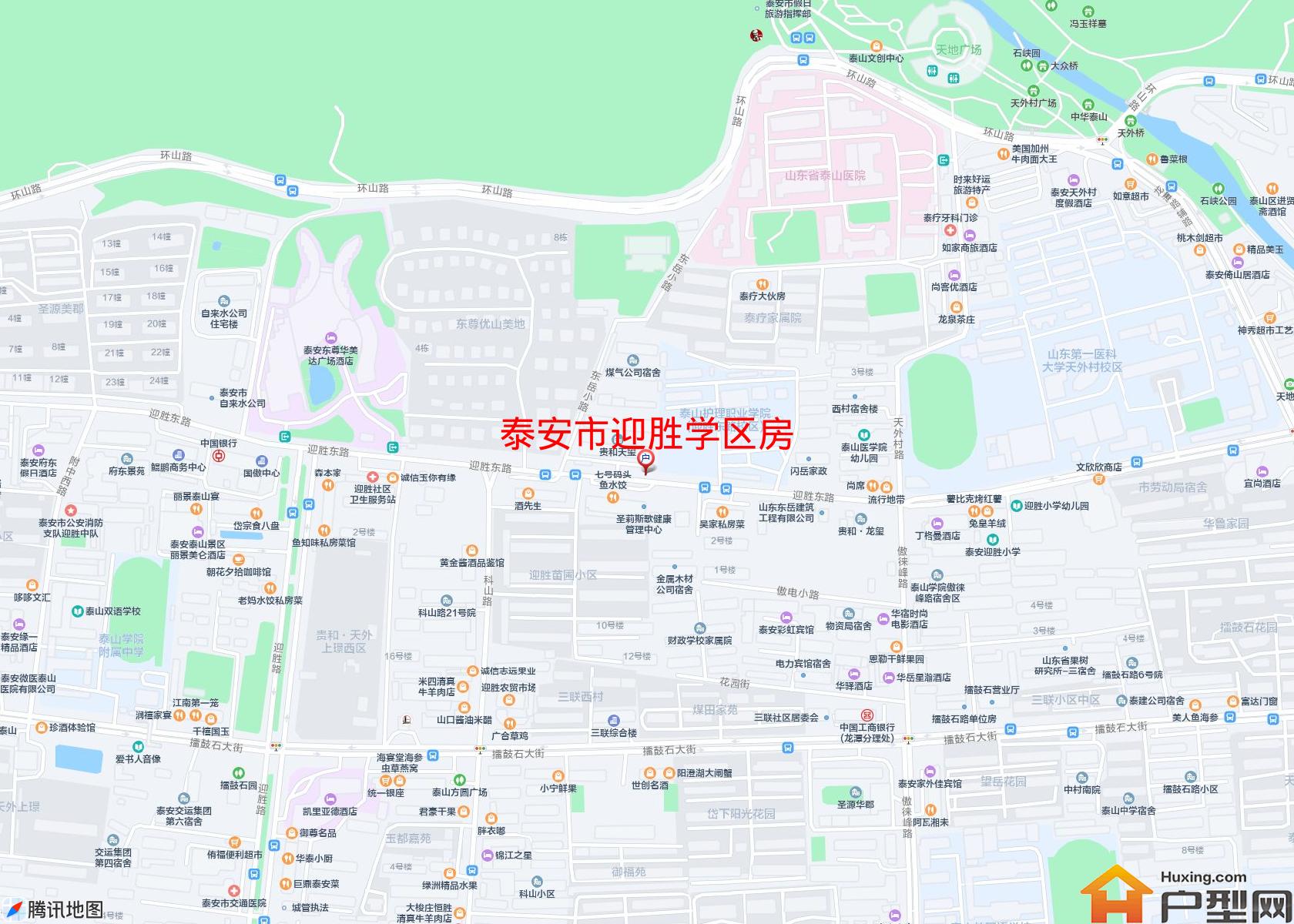 迎胜学区房小区 - 户型网