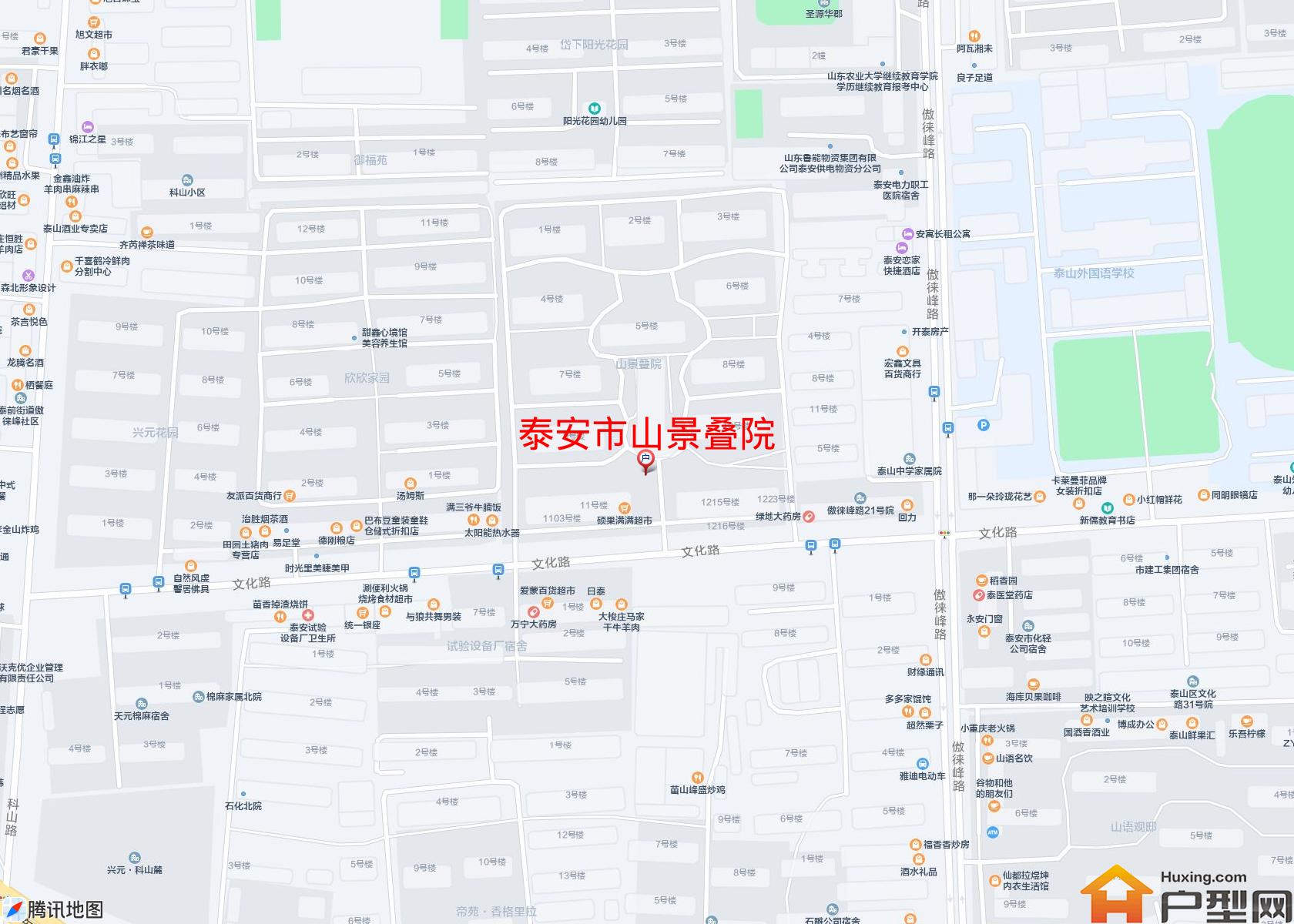 山景叠院小区 - 户型网