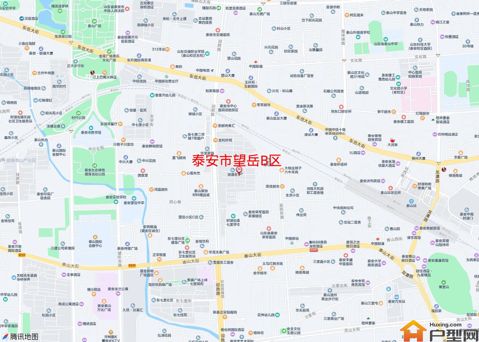 望岳B区小区 - 户型网