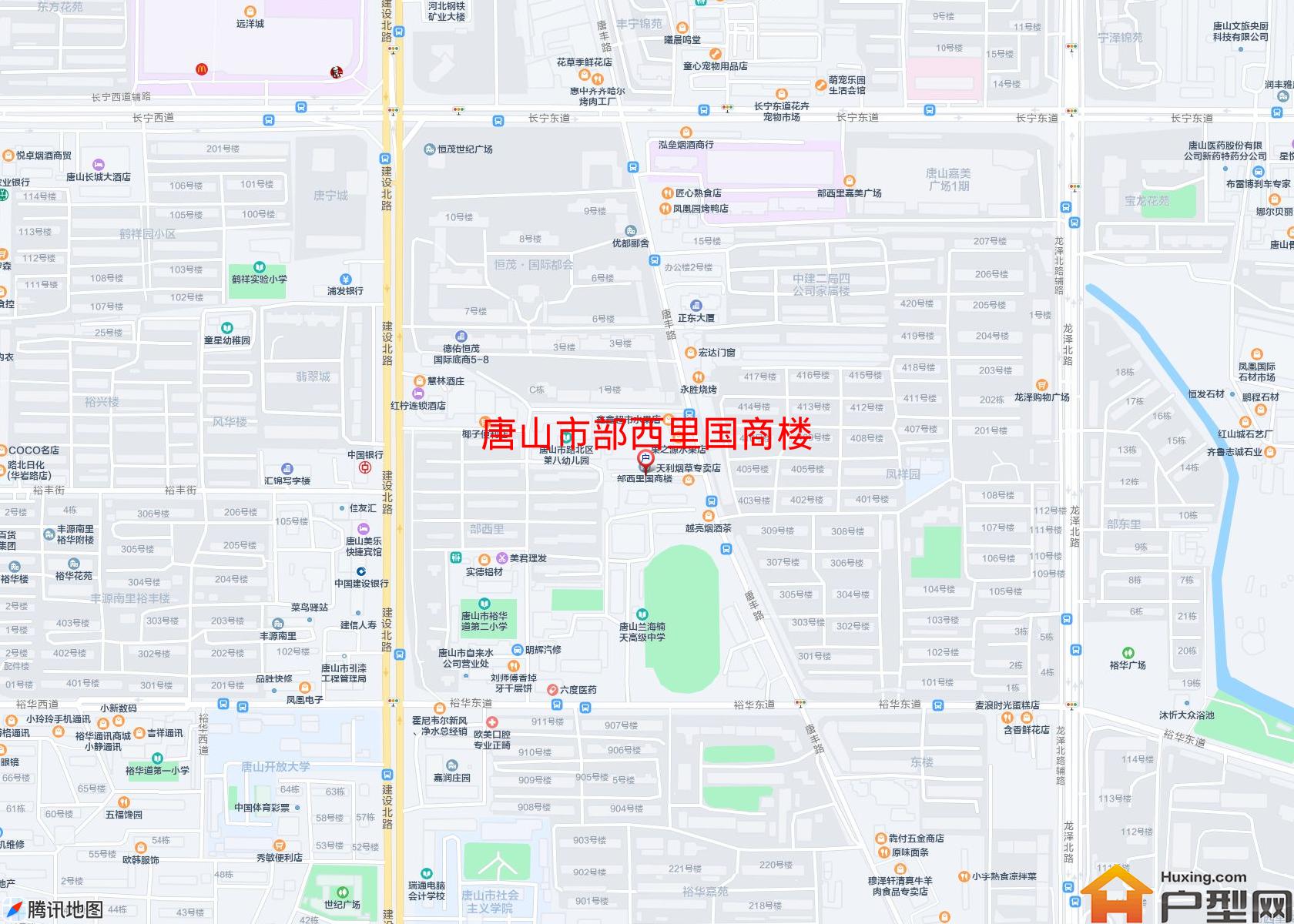 部西里国商楼小区 - 户型网