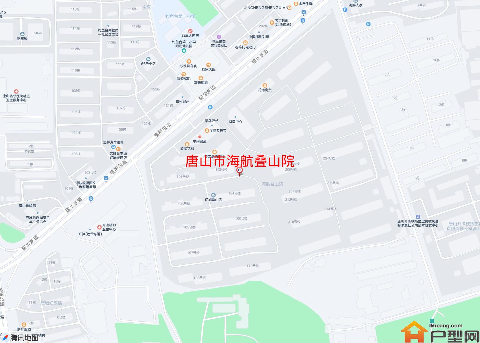 海航叠山院小区 - 户型网