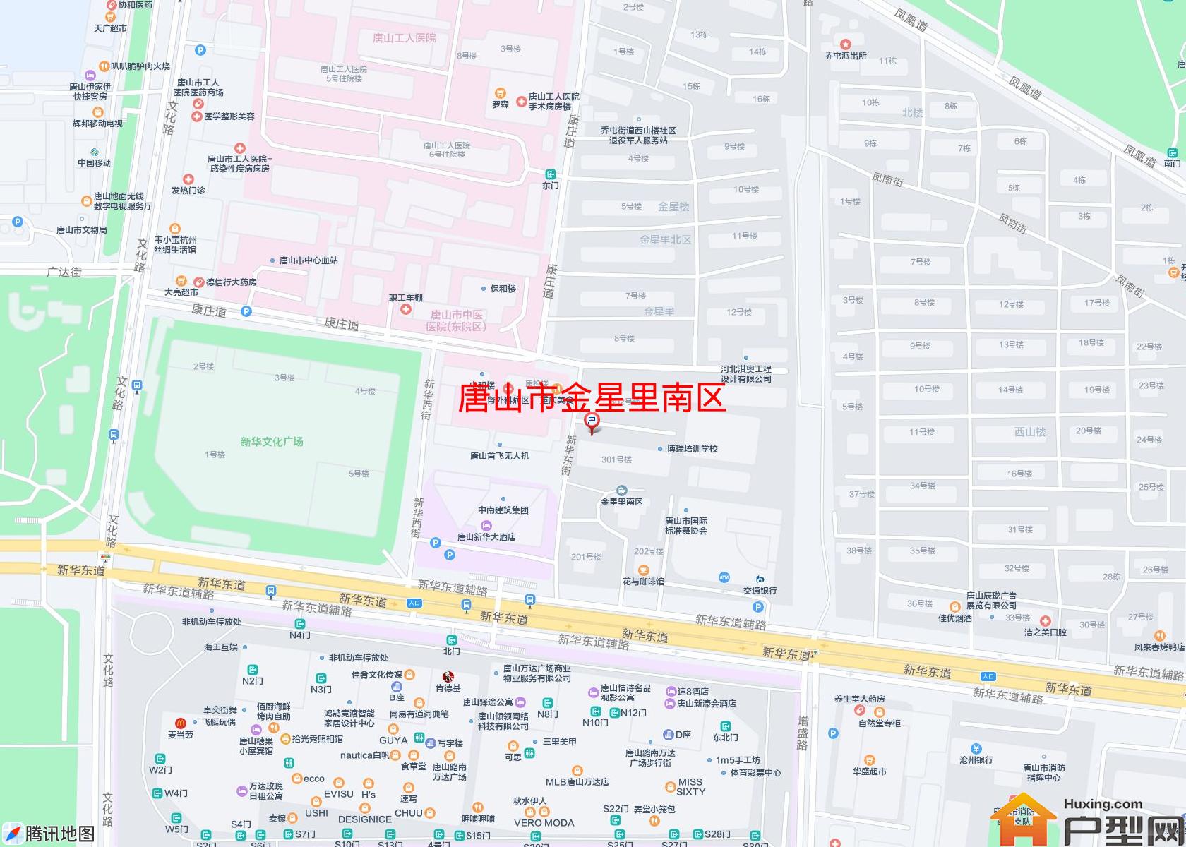 金星里南区小区 - 户型网
