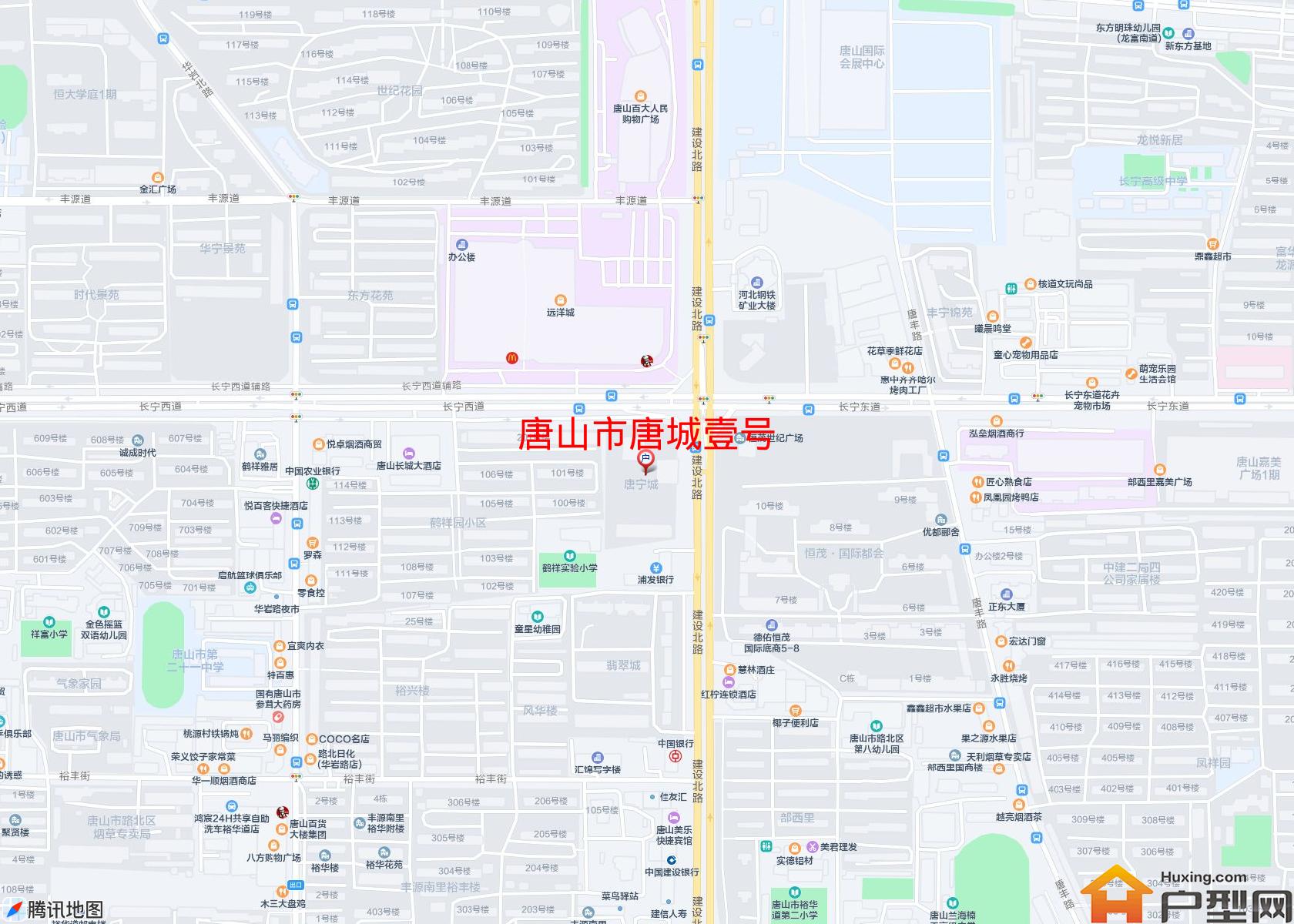 唐城壹号小区 - 户型网