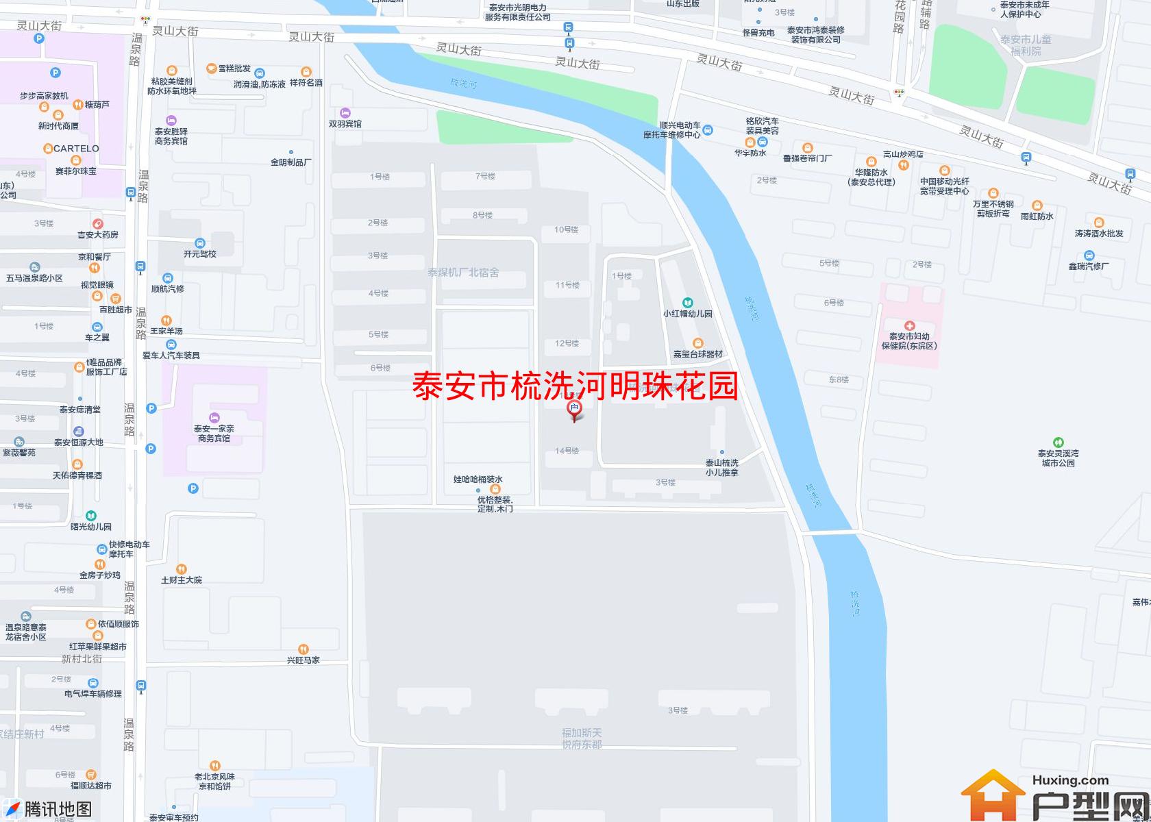 梳洗河明珠花园小区 - 户型网
