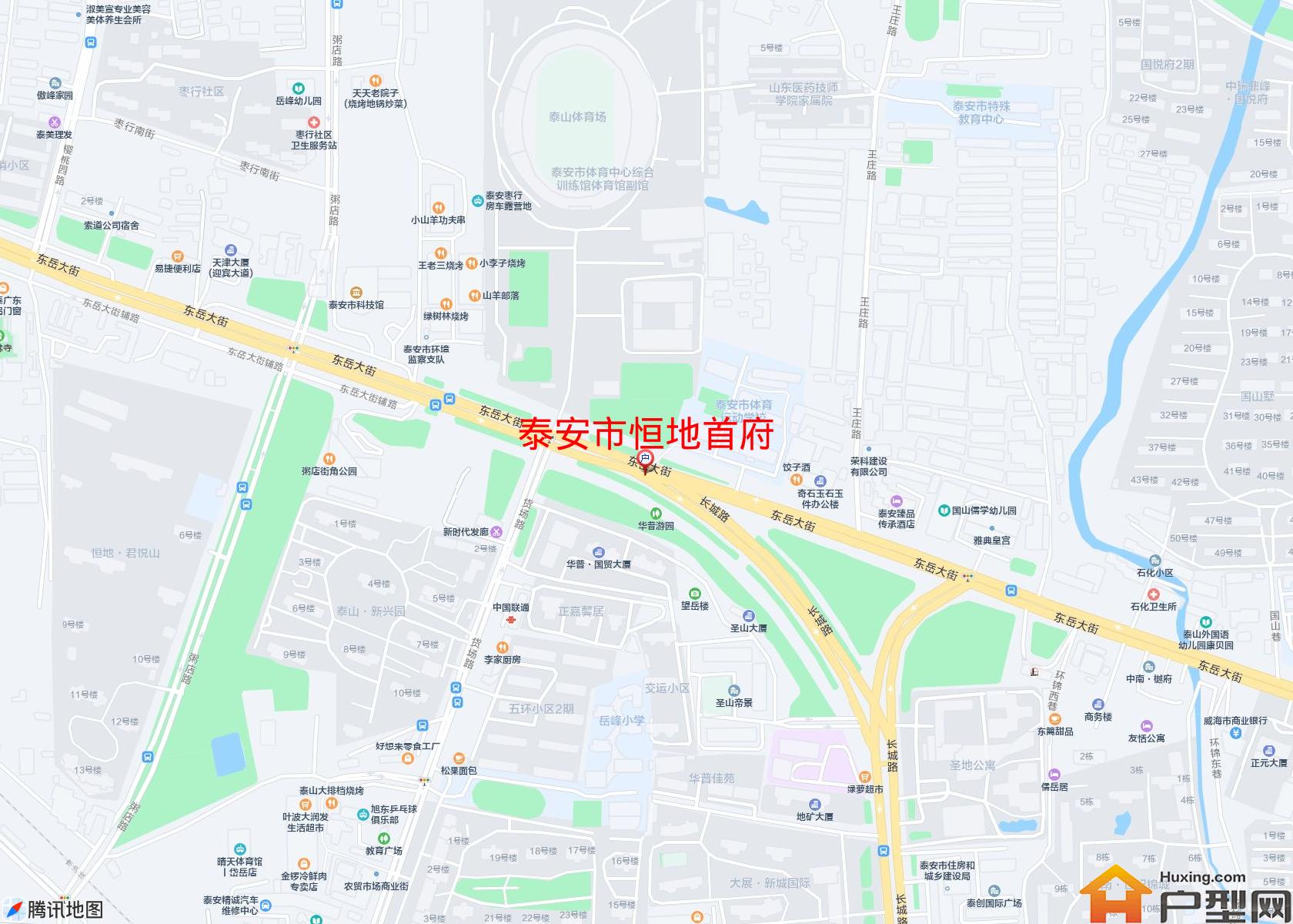恒地首府小区 - 户型网