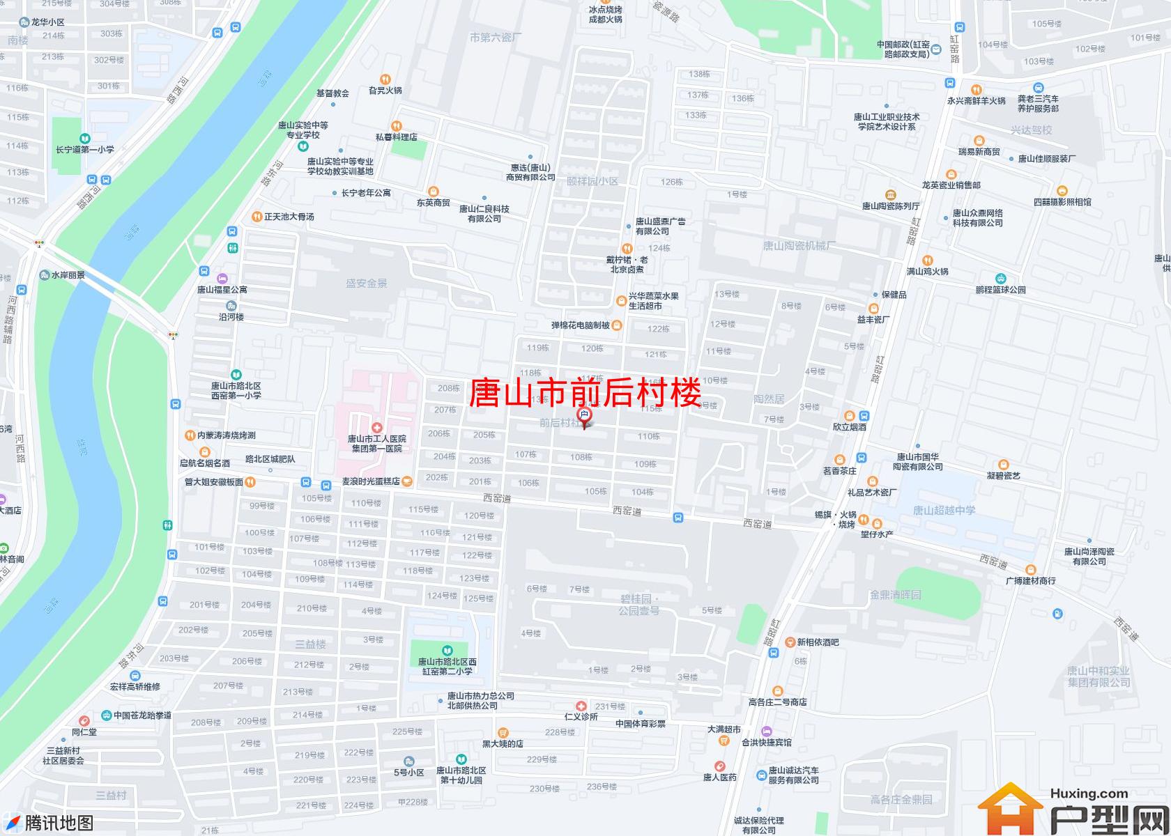 前后村楼小区 - 户型网