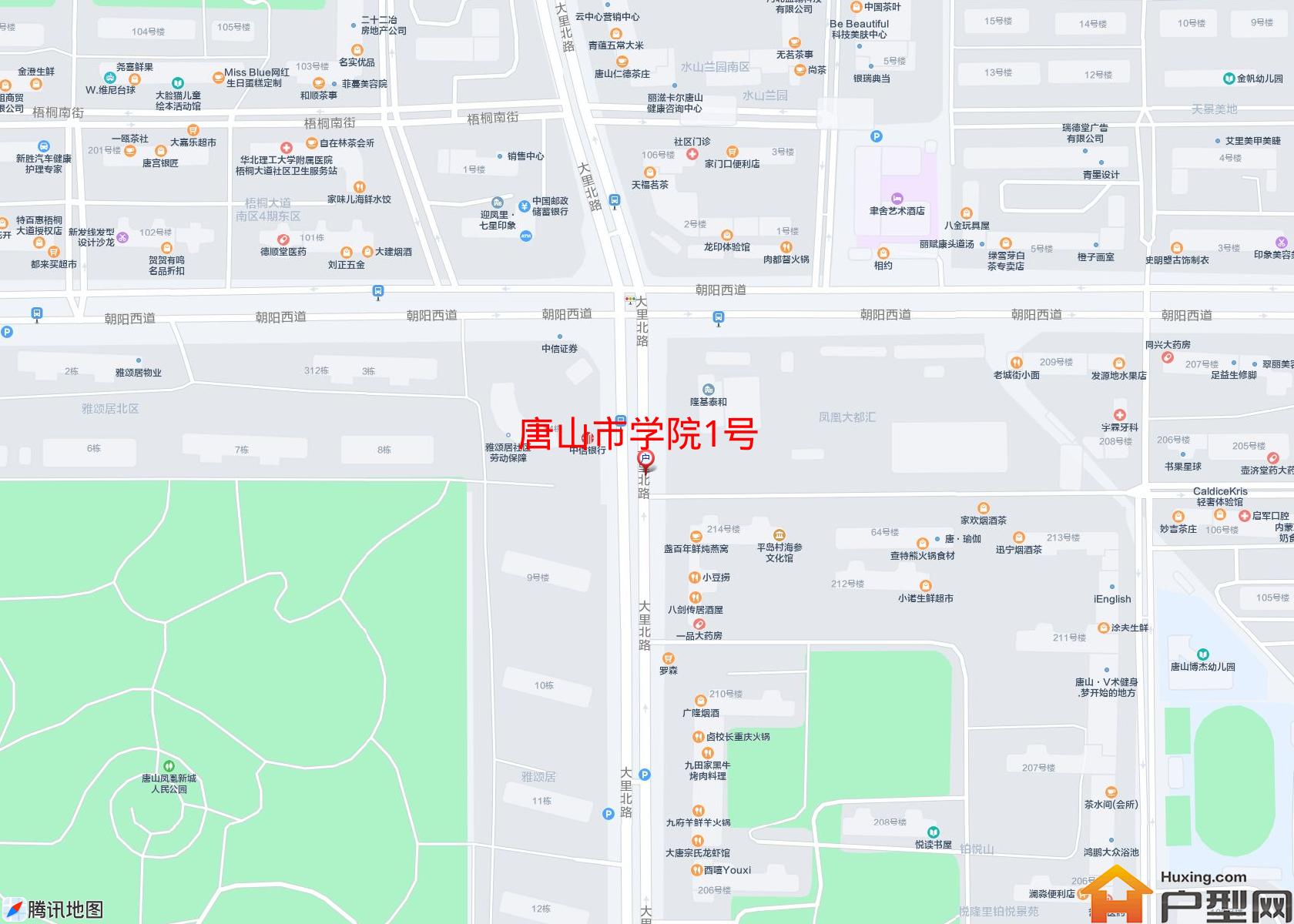 学院1号小区 - 户型网
